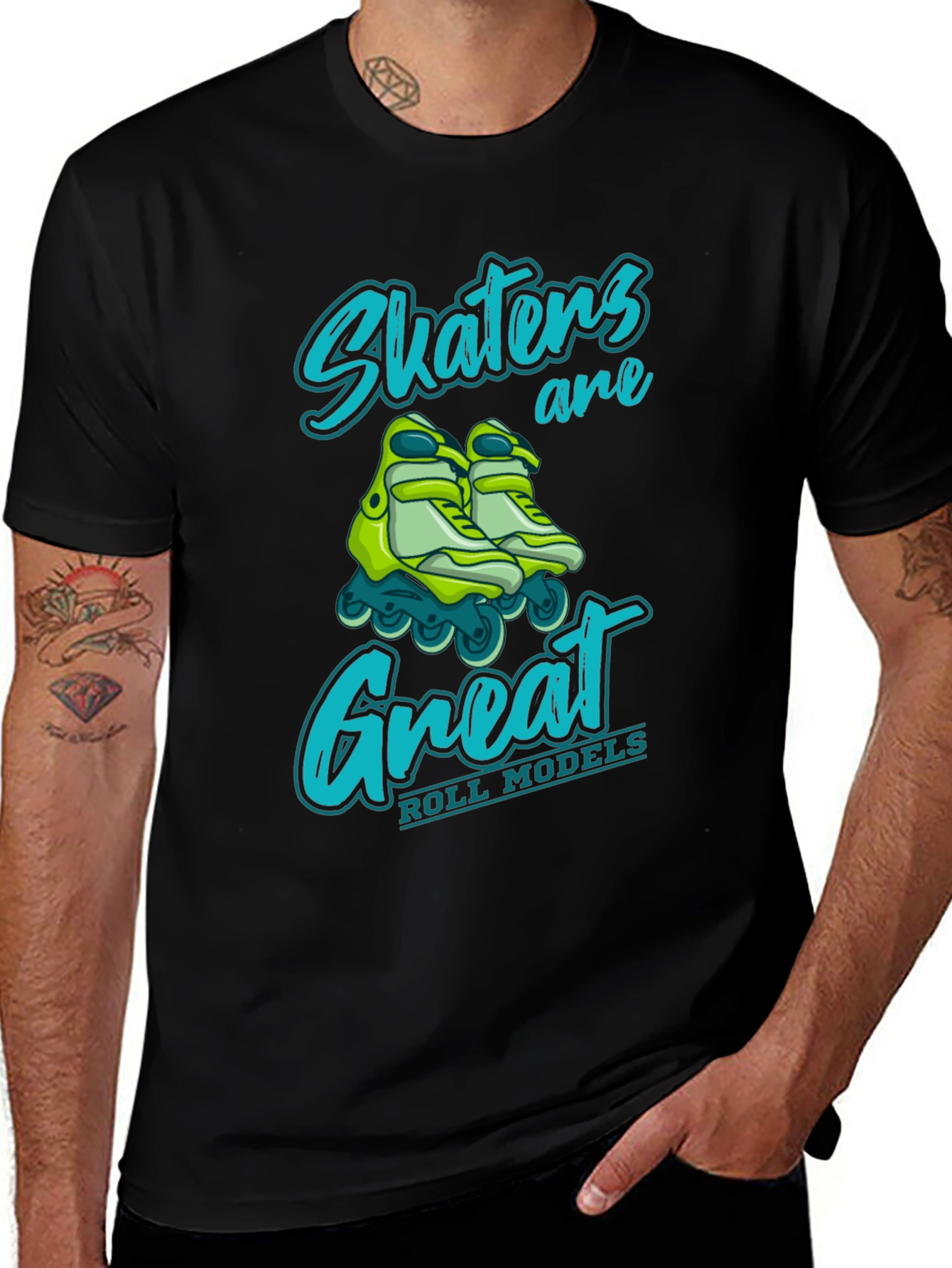 Variant 8 of Skater T-Shirt - Great Roll Models