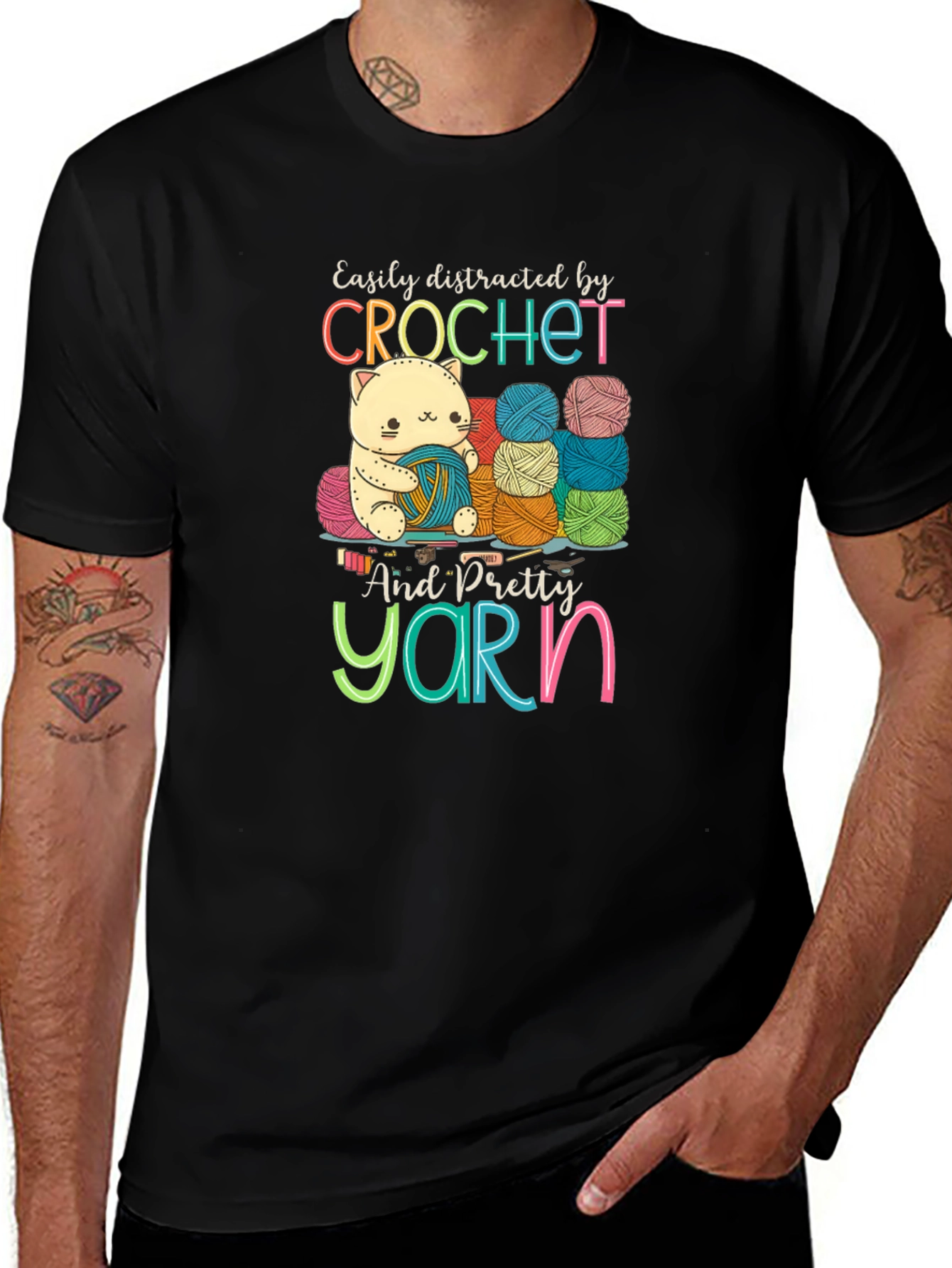 Crochet & Yarn Distraction T-Shirt