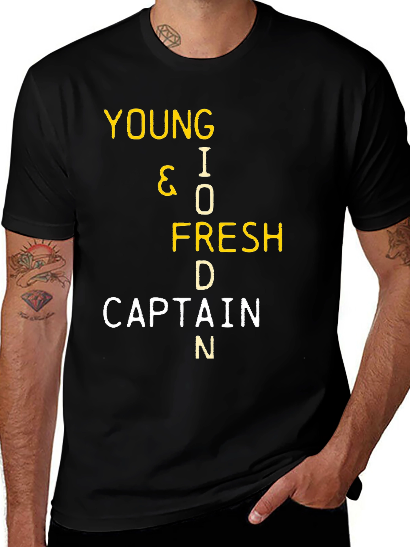 Variant 13 of Young I O Fresh D Captain N Graphic T-Shirt