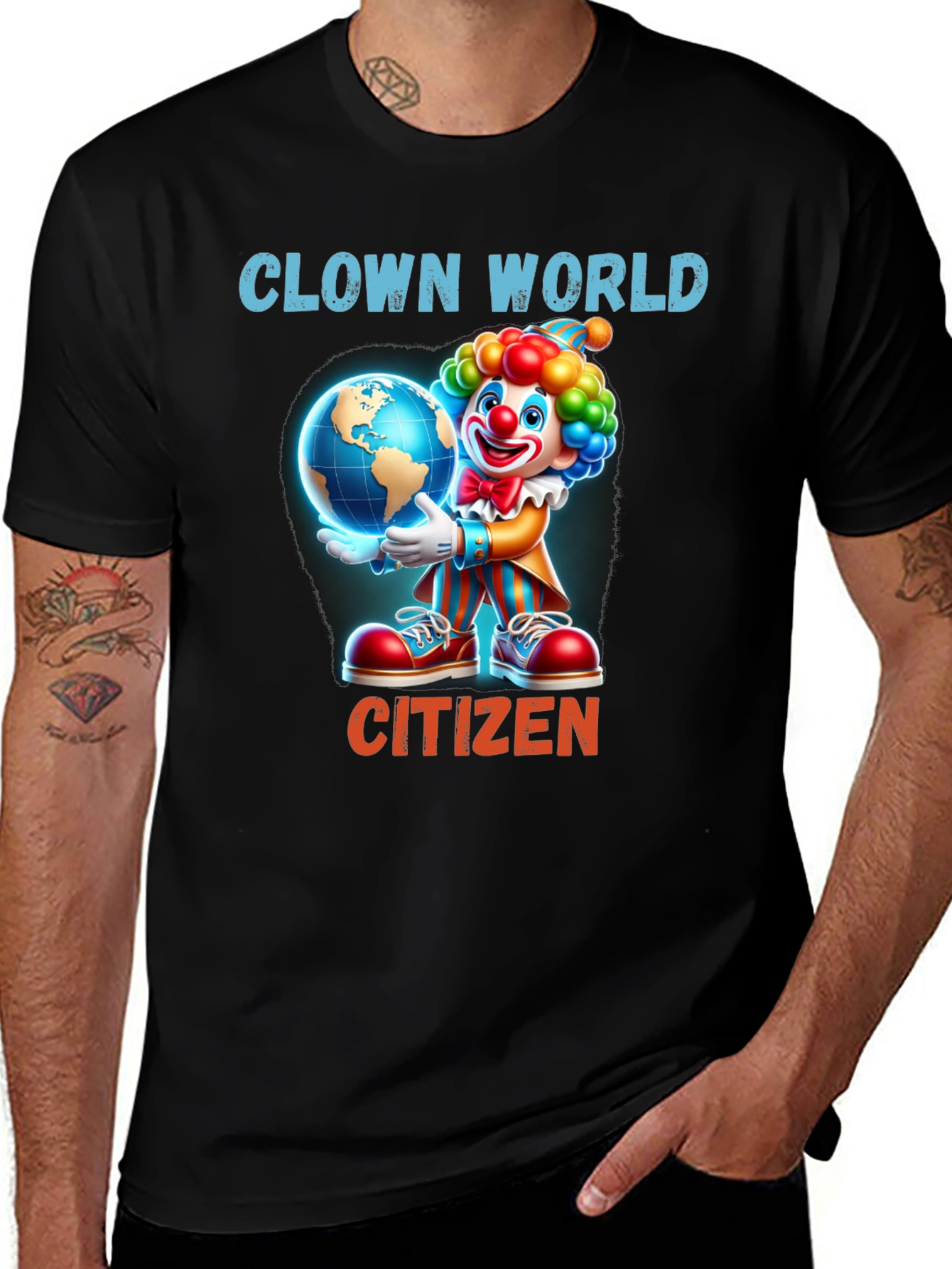 Variant 9 of Clown World Citizen Graphic T-Shirt