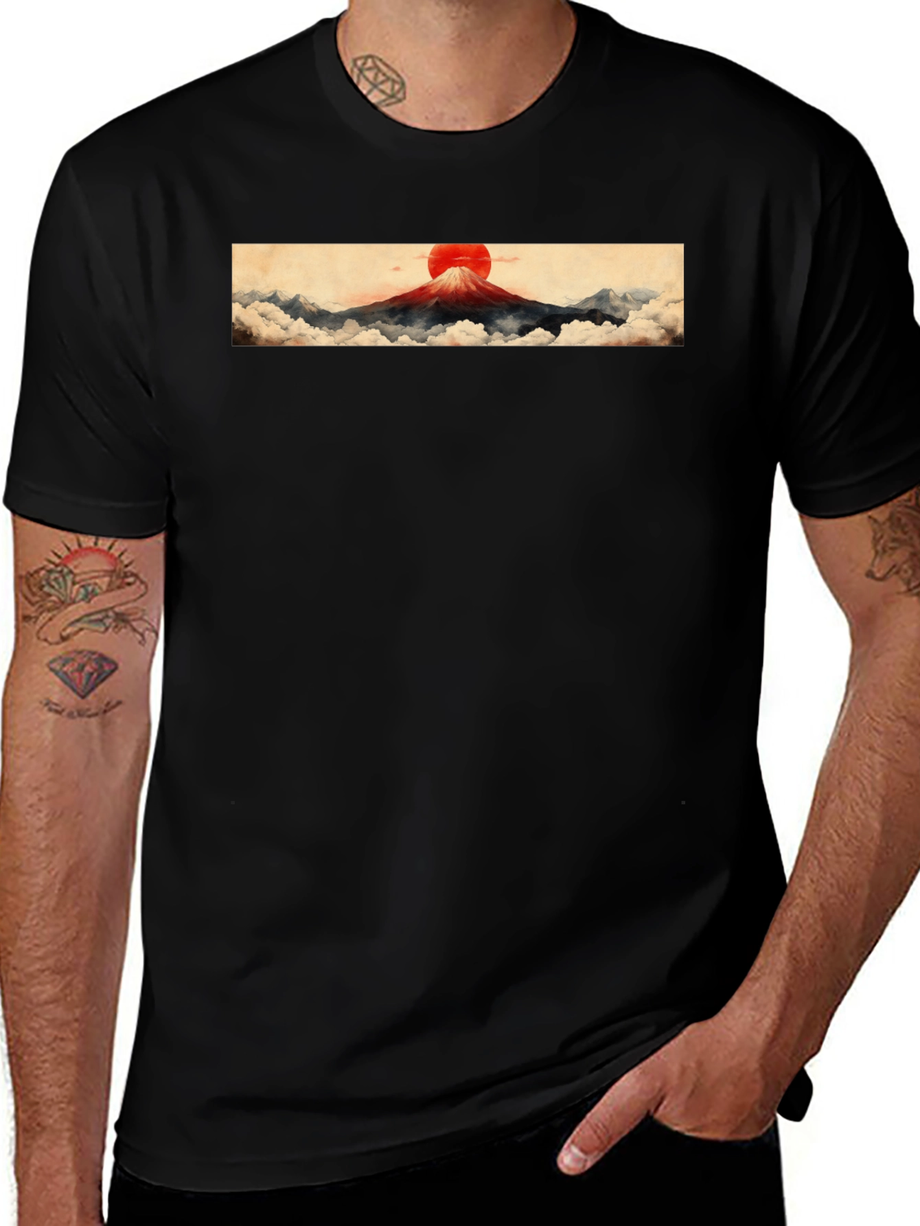 Mount Fuji T-Shirt - Japanese Art Tee