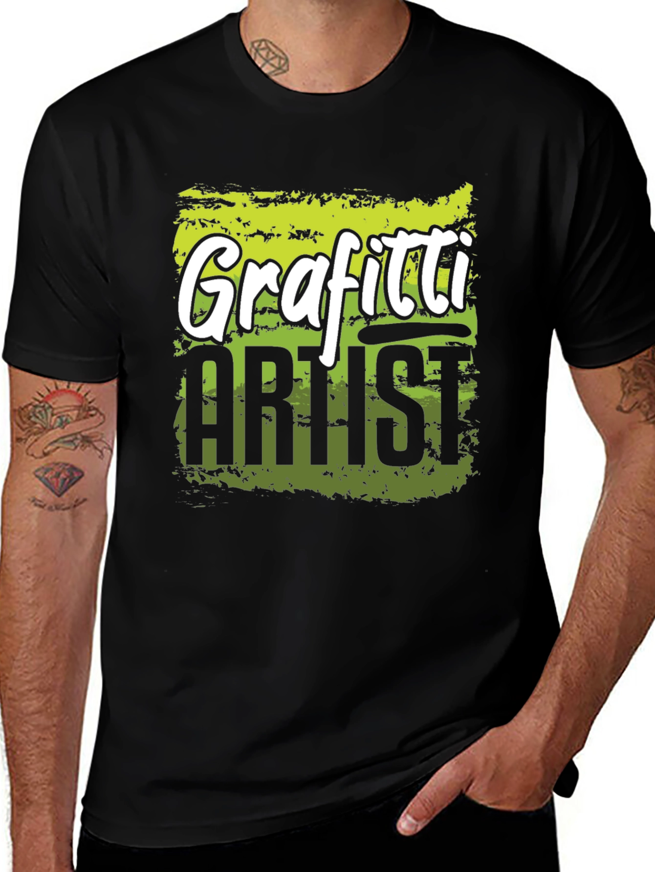 Variant 12 of Graffiti Artist Graphic T-Shirt - Urban Style