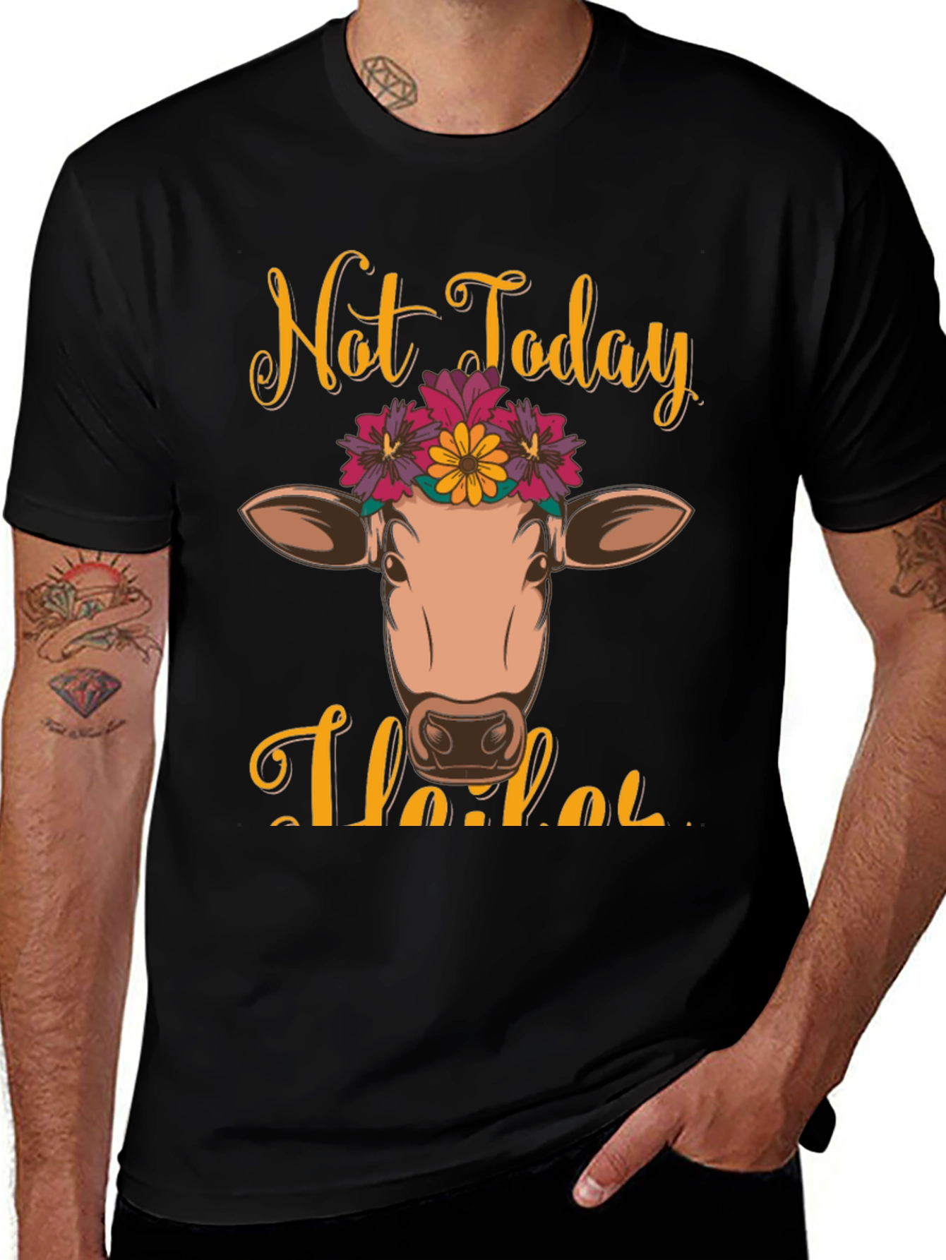 Variant 6 of Not Today Heifer Graphic Tee