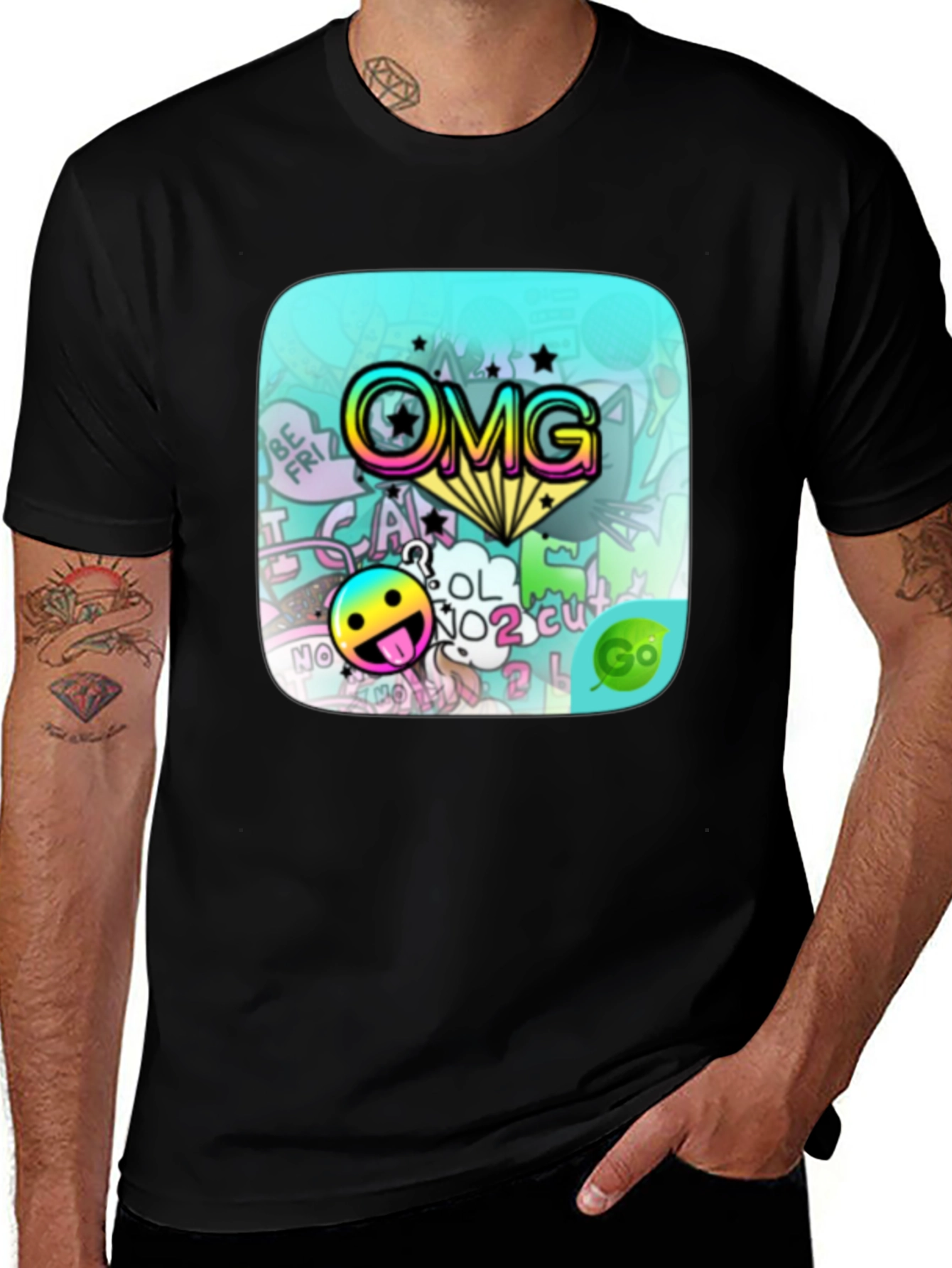 OMG Fun Graphic T-Shirt - Trendy Streetwear