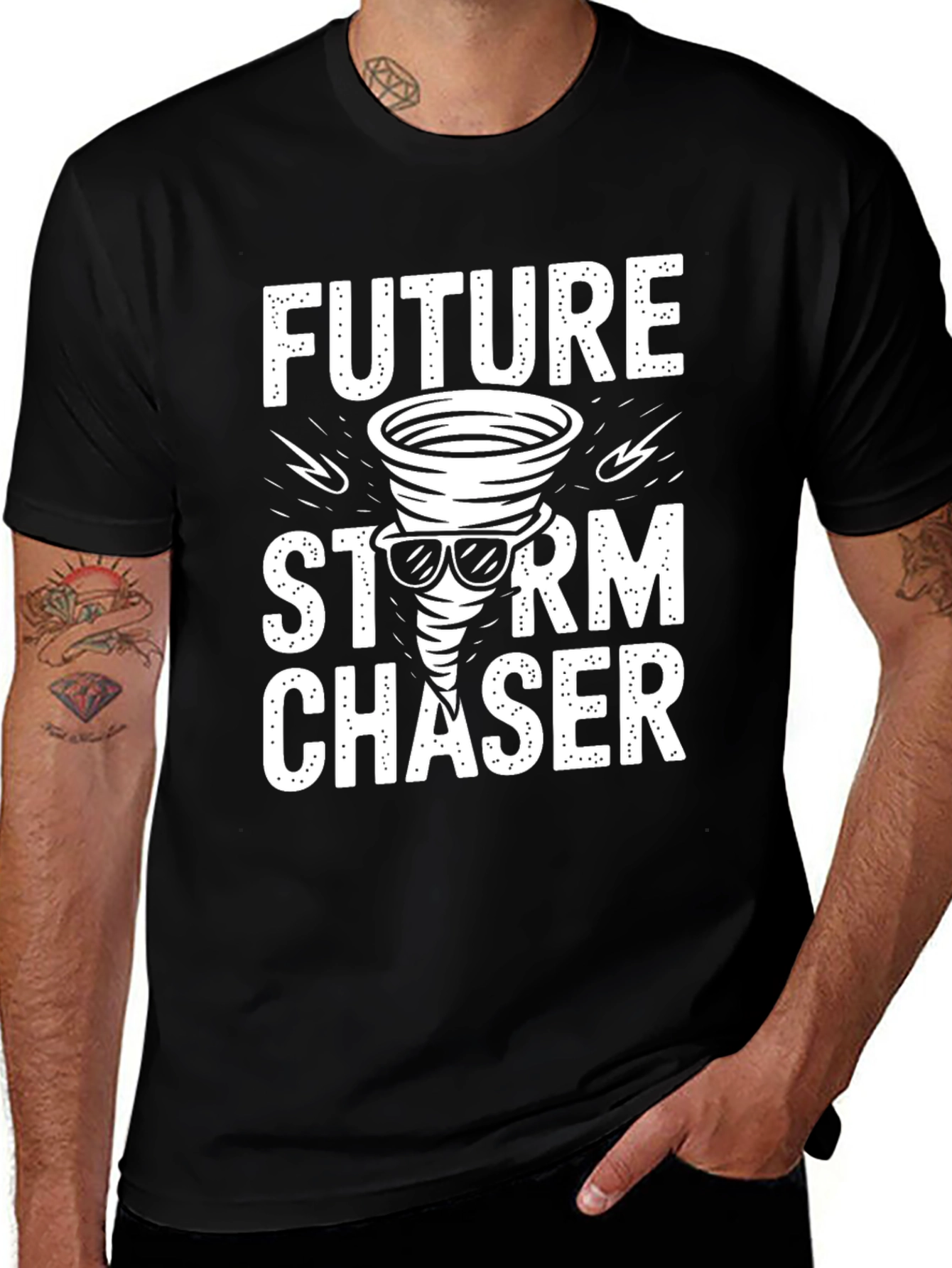 Variant 20 of Future Storm Chaser Graphic Tee