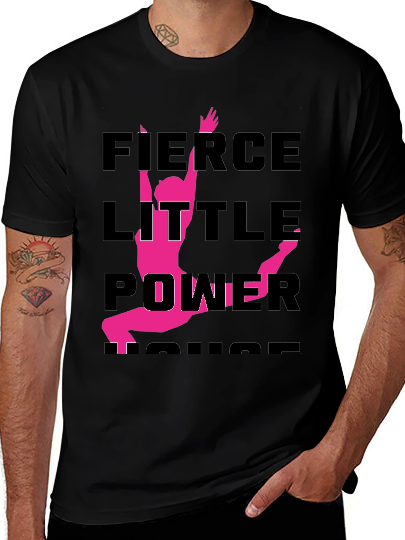 Variant 3 of Fierce Little Powerhouse Tee