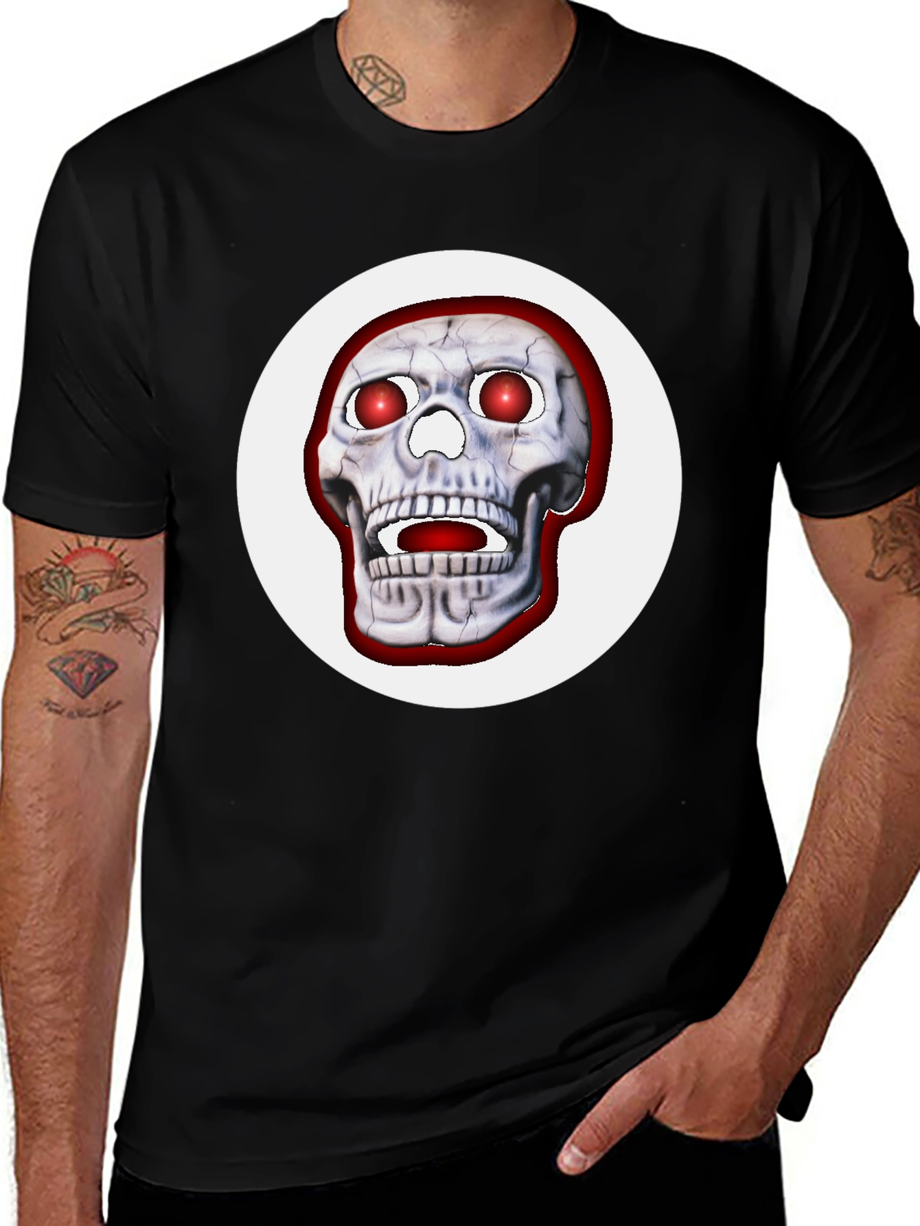 Variant 25 of Skull Graphic T-Shirt - Bold Halloween Tee