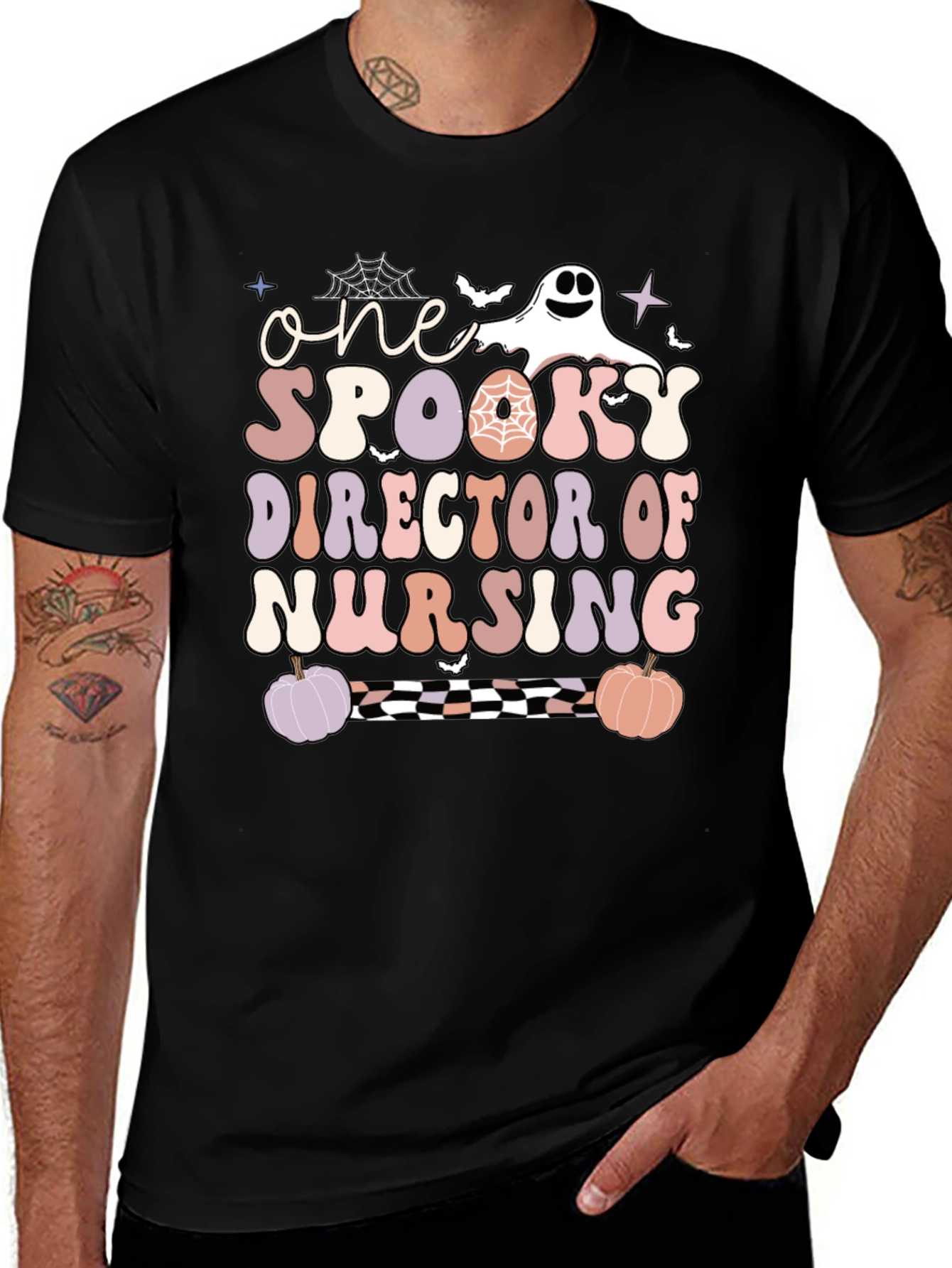 One Spooky Director of Nursing Halloween T-Shirt