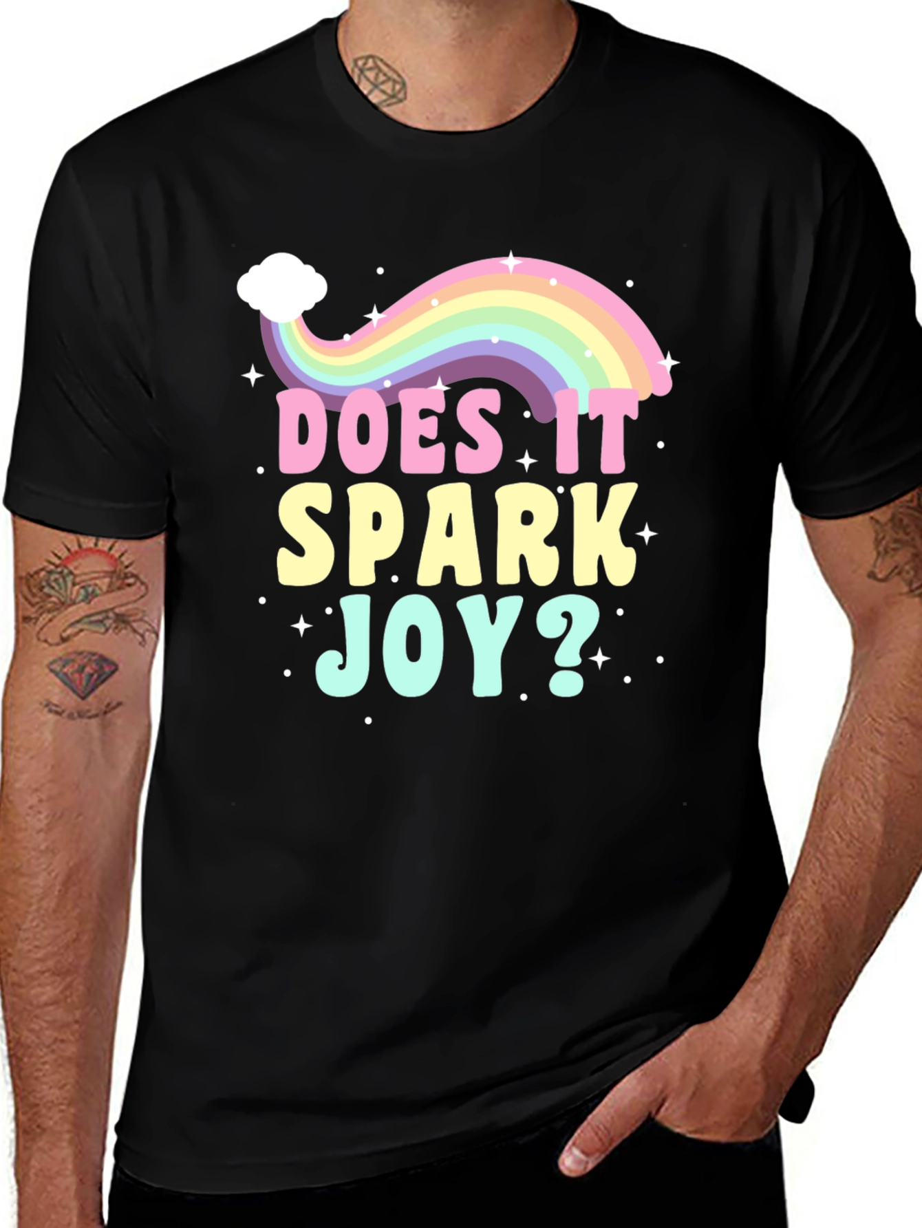 Variant 30 of Spark Joy Rainbow T-Shirt