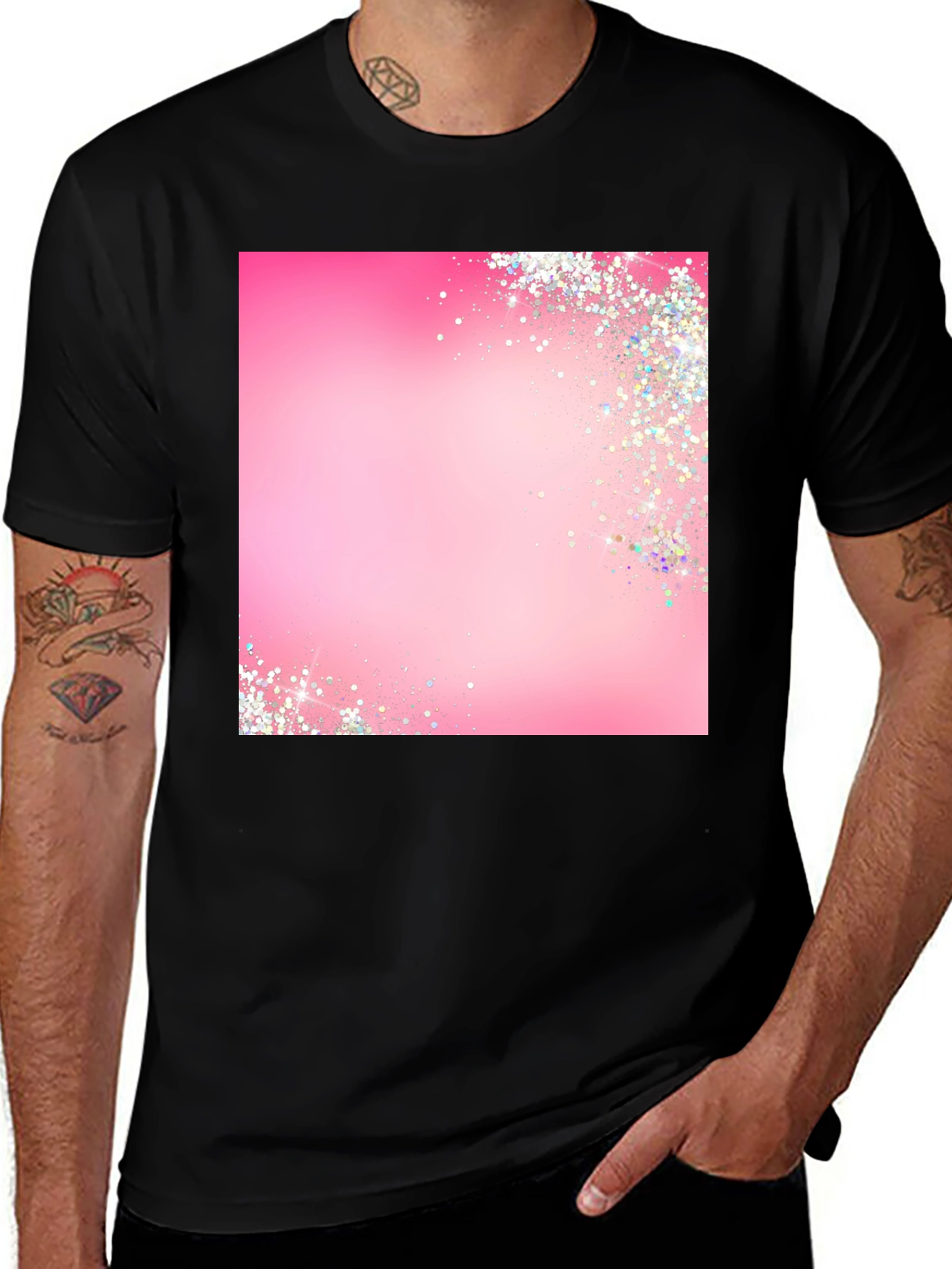 Variant 13 of Sparkling Pink T-Shirt