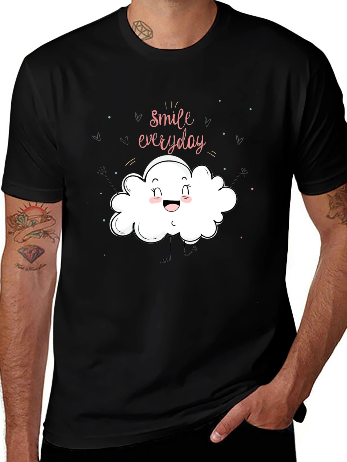 Smile Everyday Graphic T-Shirt