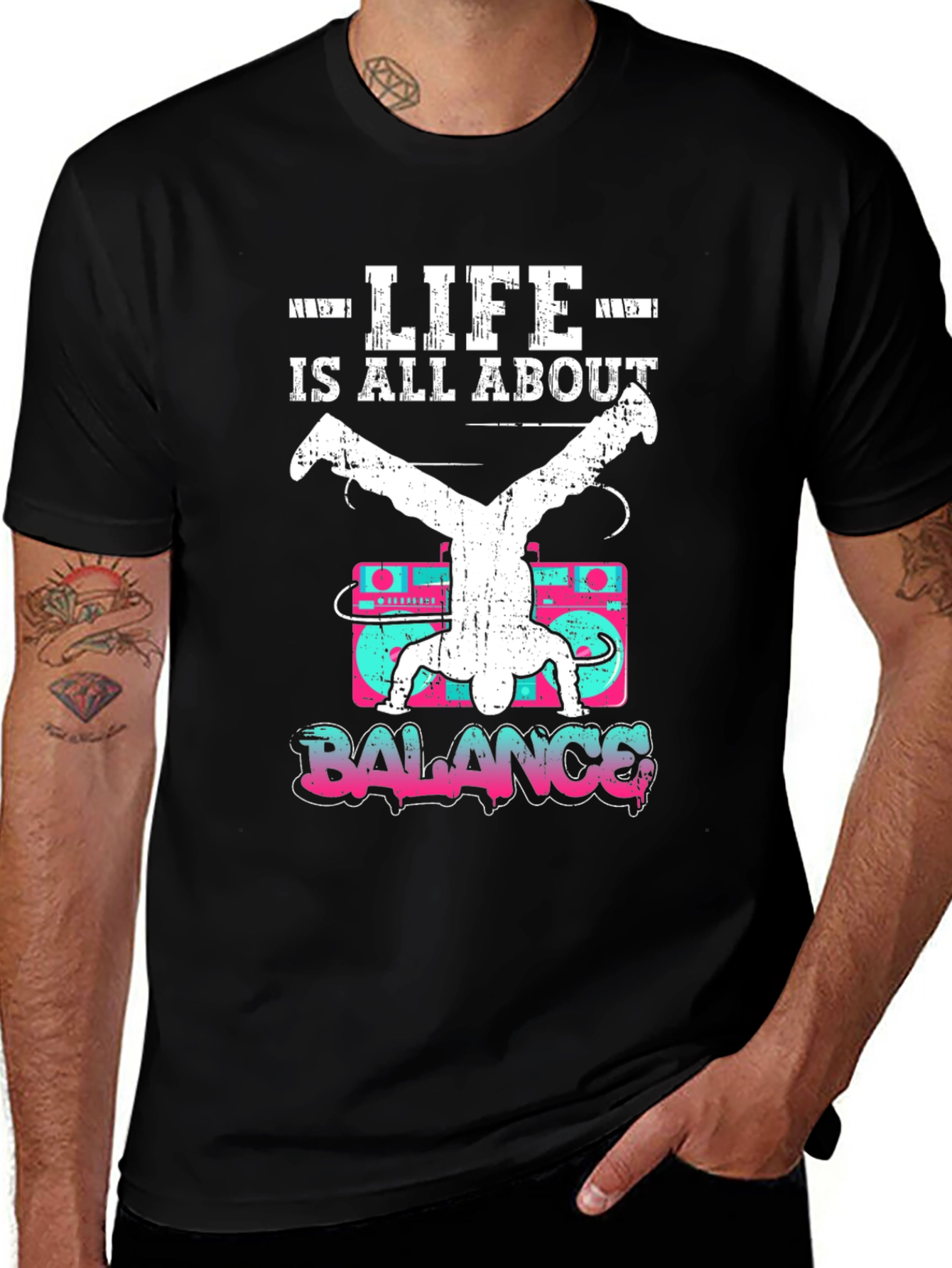 Variant 19 of Life is All About Balance T-Shirt