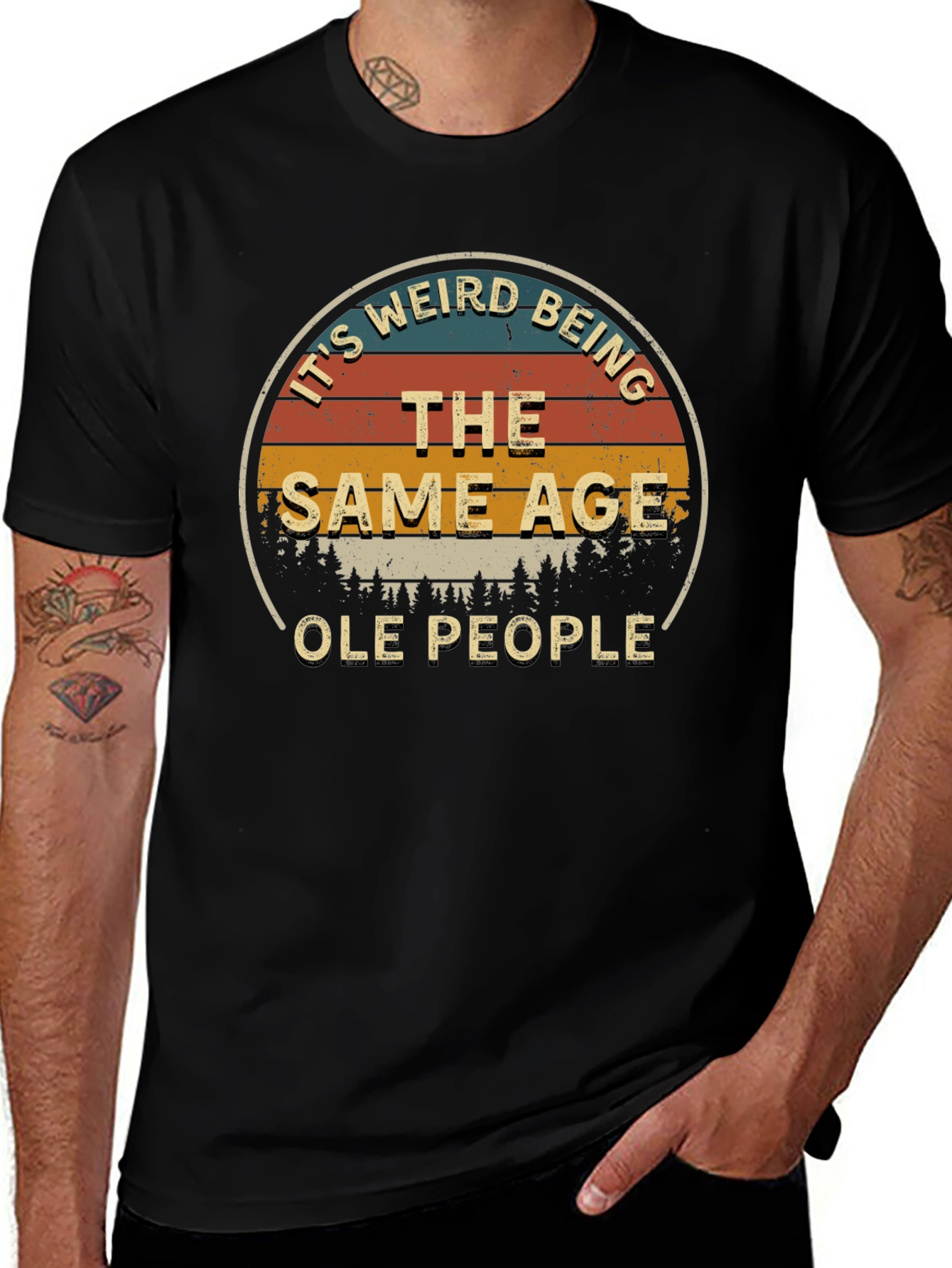 Variant 20 of It's Weird Being The Same Age Ole People T-Shirt