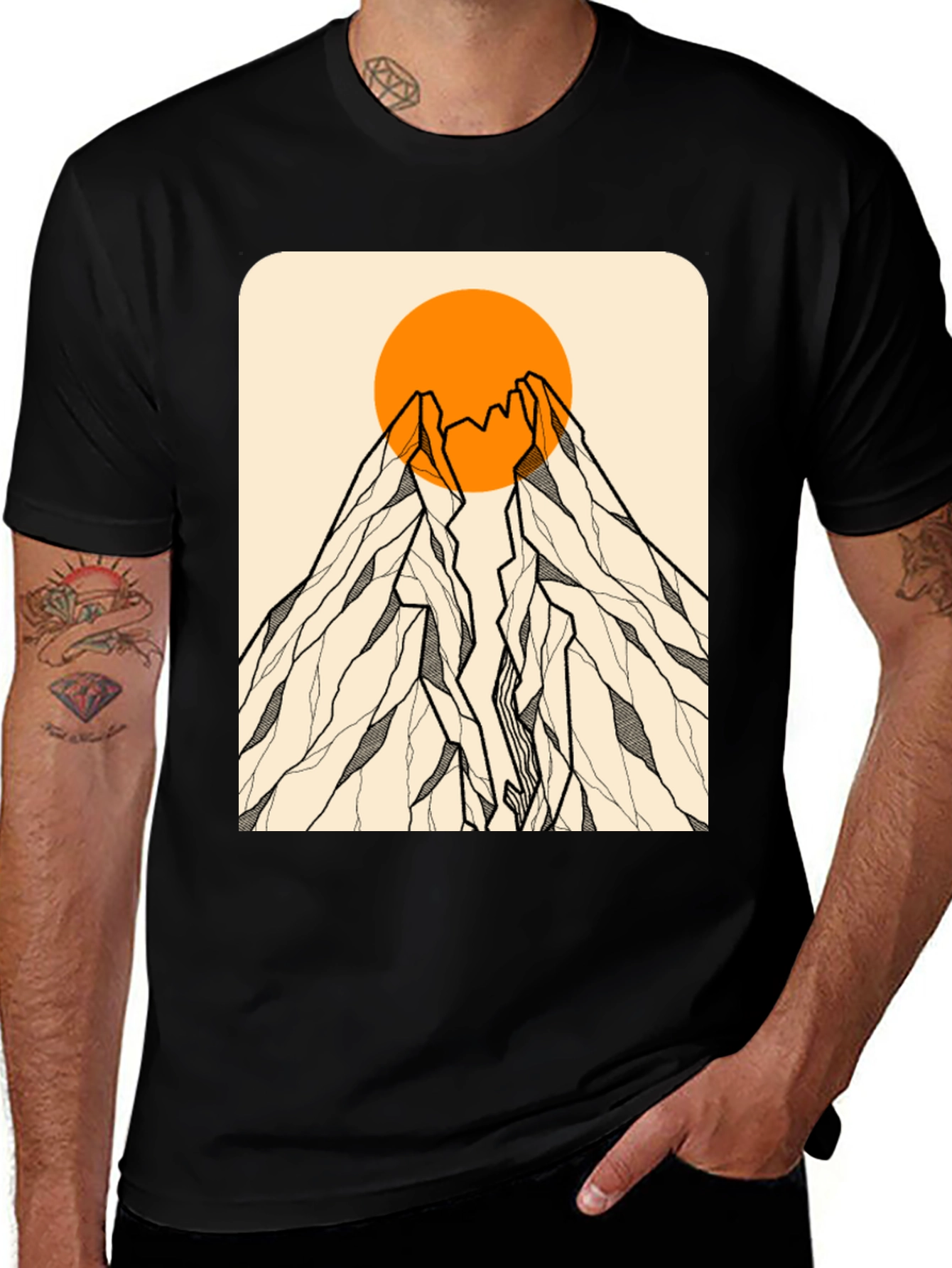 Variant 10 of Mountain Peak Graphic Tee