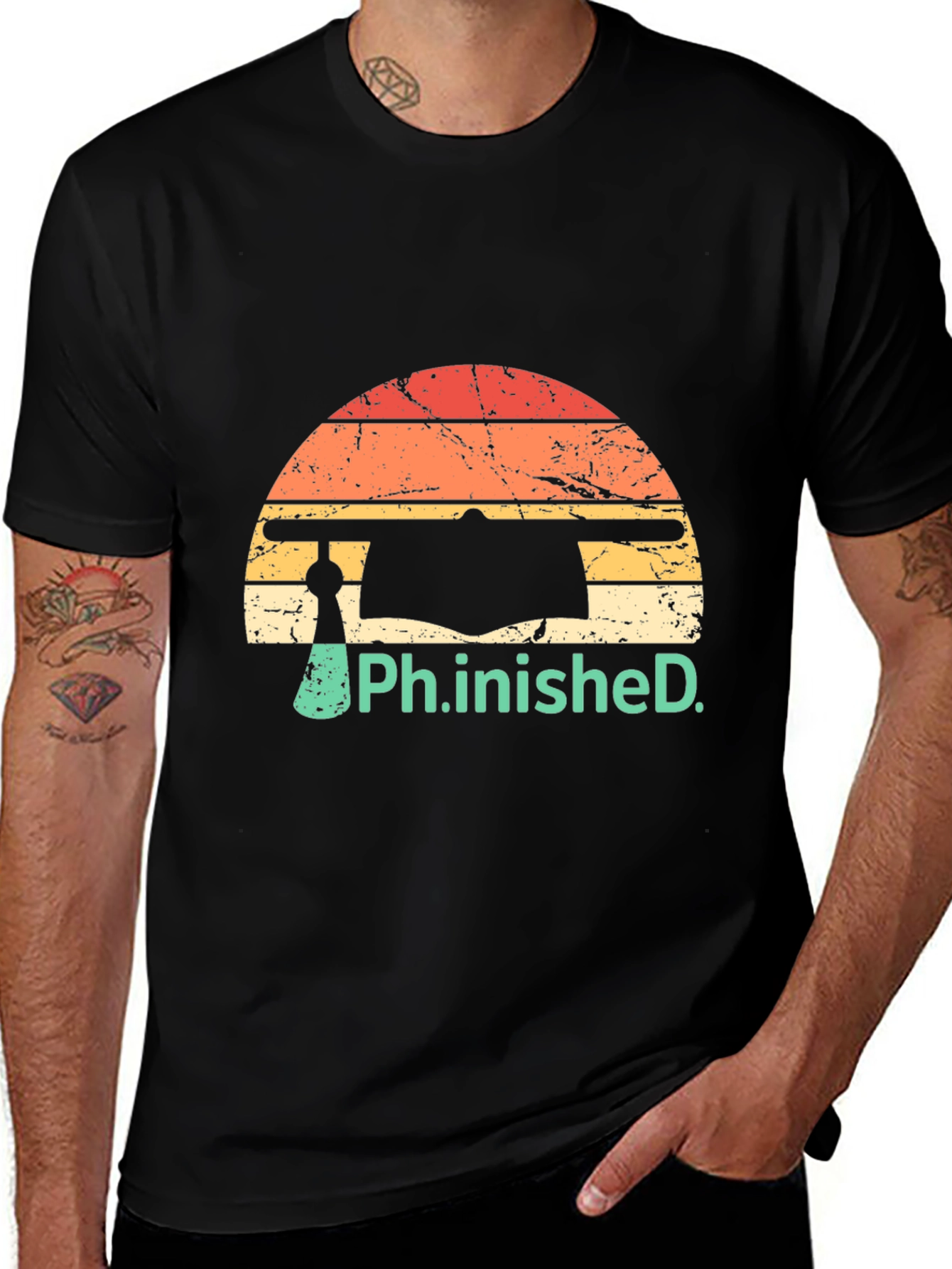 Variant 30 of Ph.inished. Graduation T-Shirt