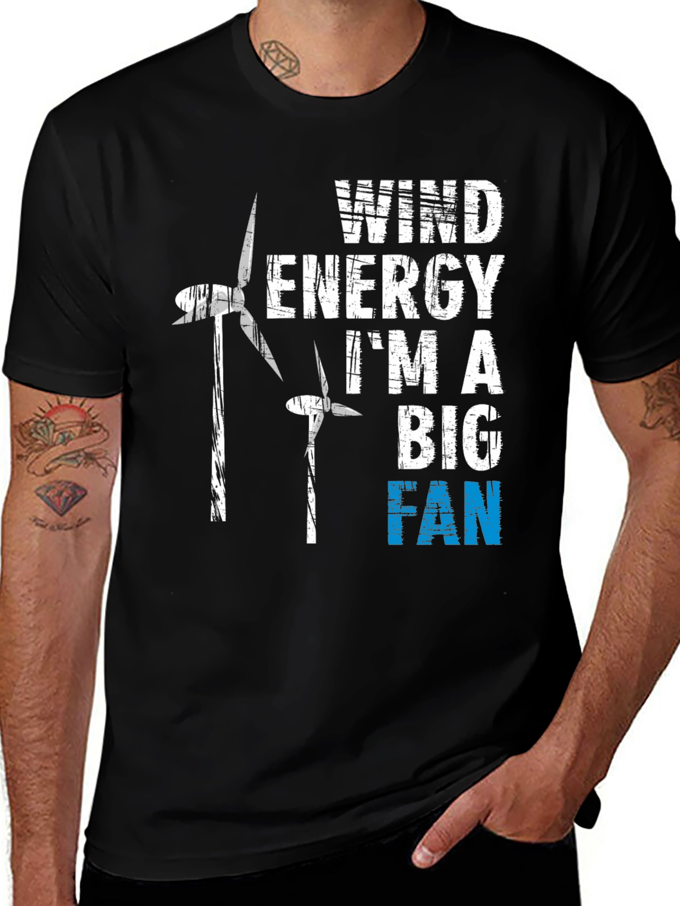 Variant 26 of Wind Energy Fan T-Shirt