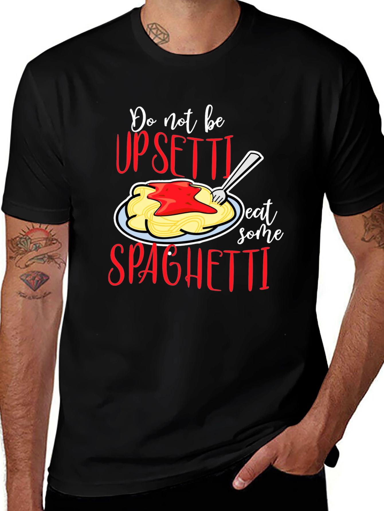 Variant 28 of Upsetti Spaghetti Graphic Tee