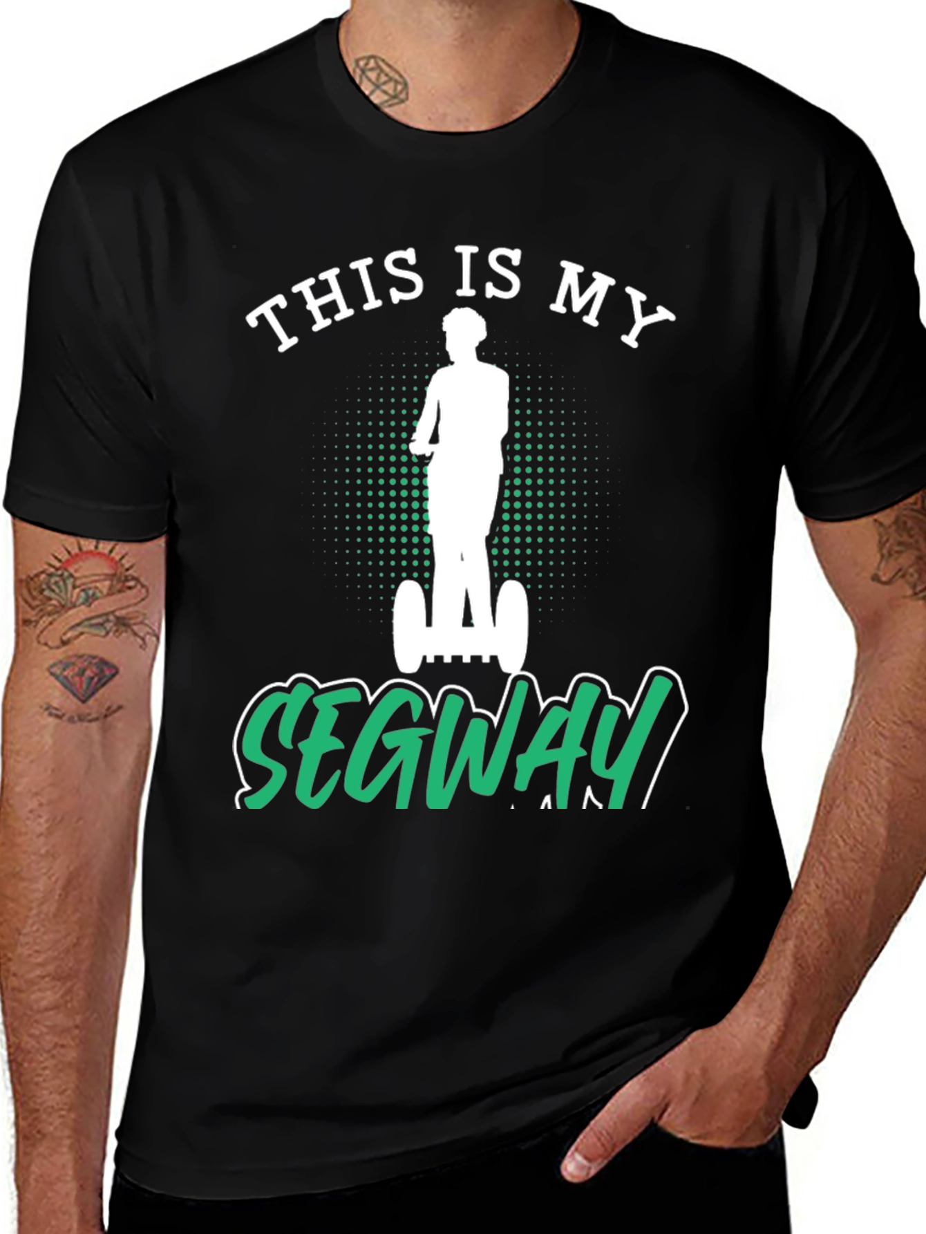 Variant 16 of This Is My Segway Graphic Tee