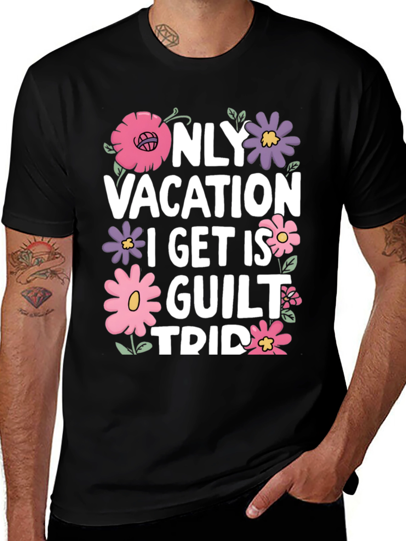 Variant 5 of Guilt Trip Vacation Graphic Tee