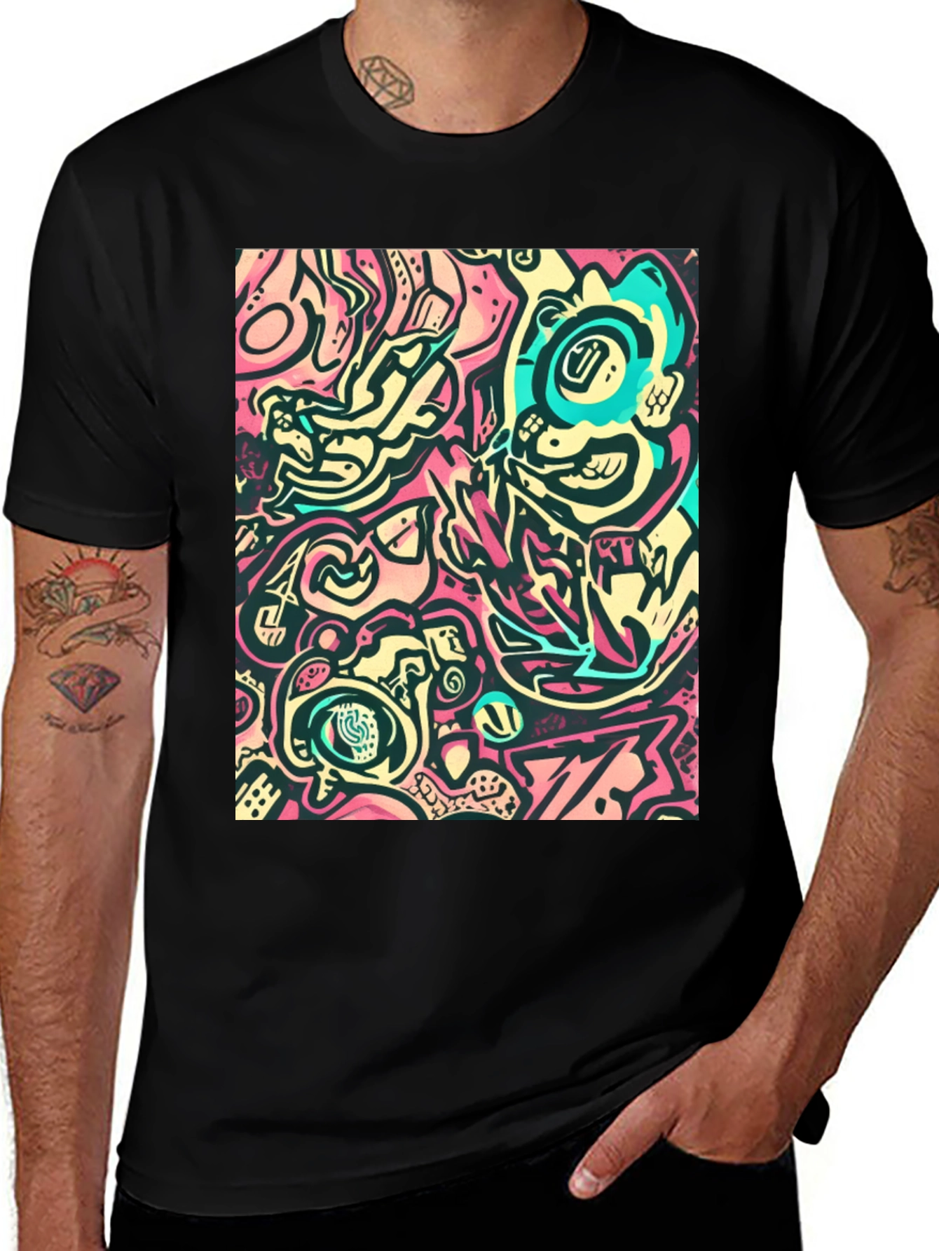 Variant 29 of Abstract Art Tee