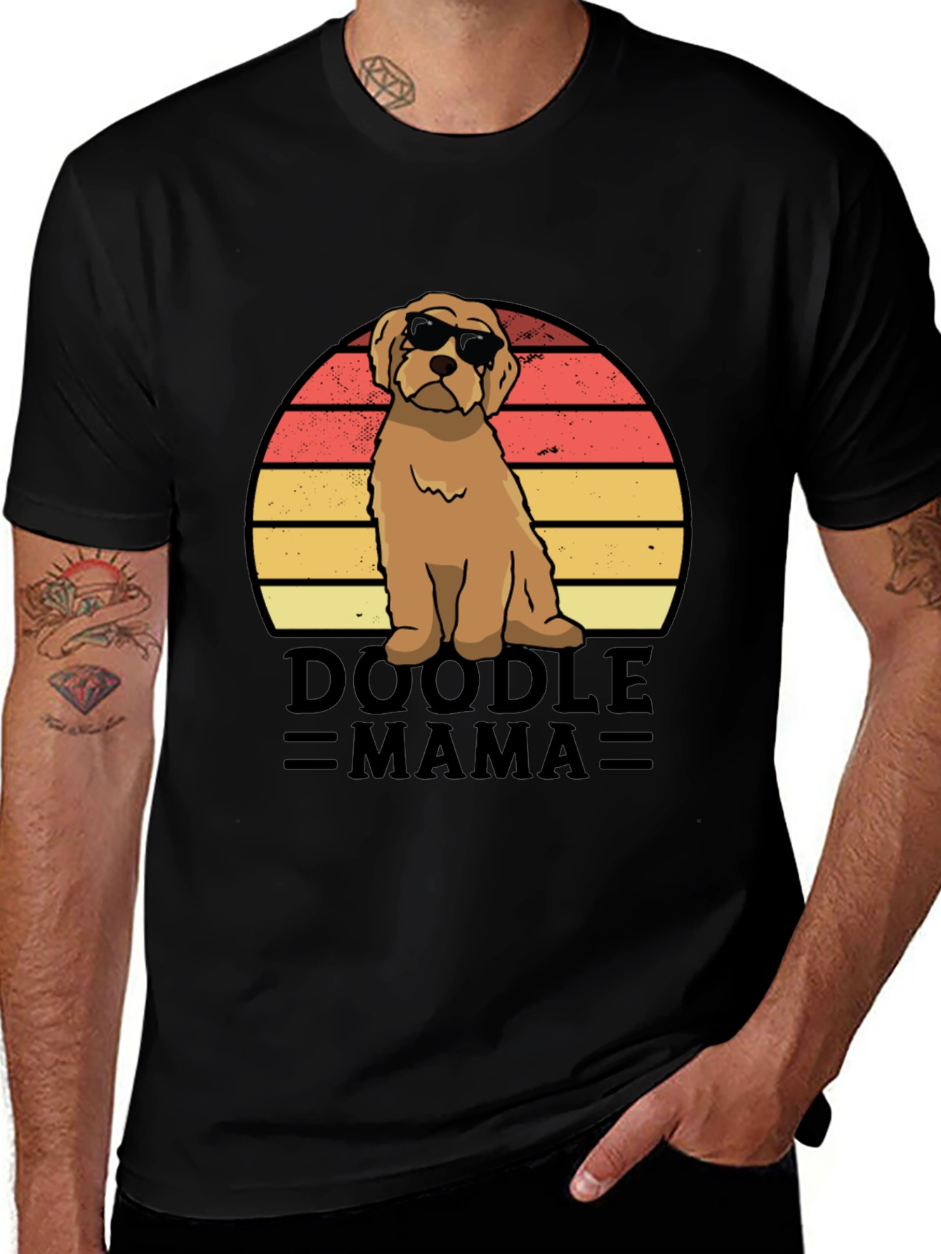Variant 18 of Doodle Mama T-Shirt - Dog Lover Tee