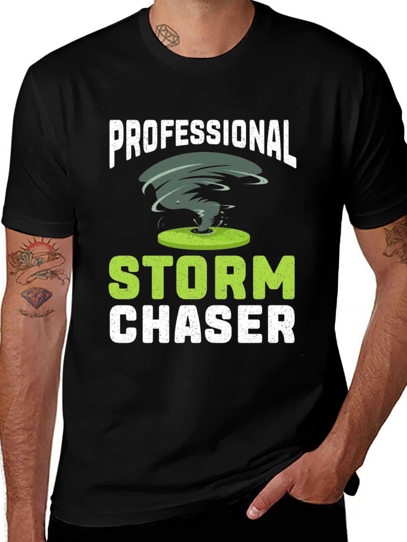 Variant 20 of Storm Chaser T-Shirt - Professional Weather Enthusiast Tee