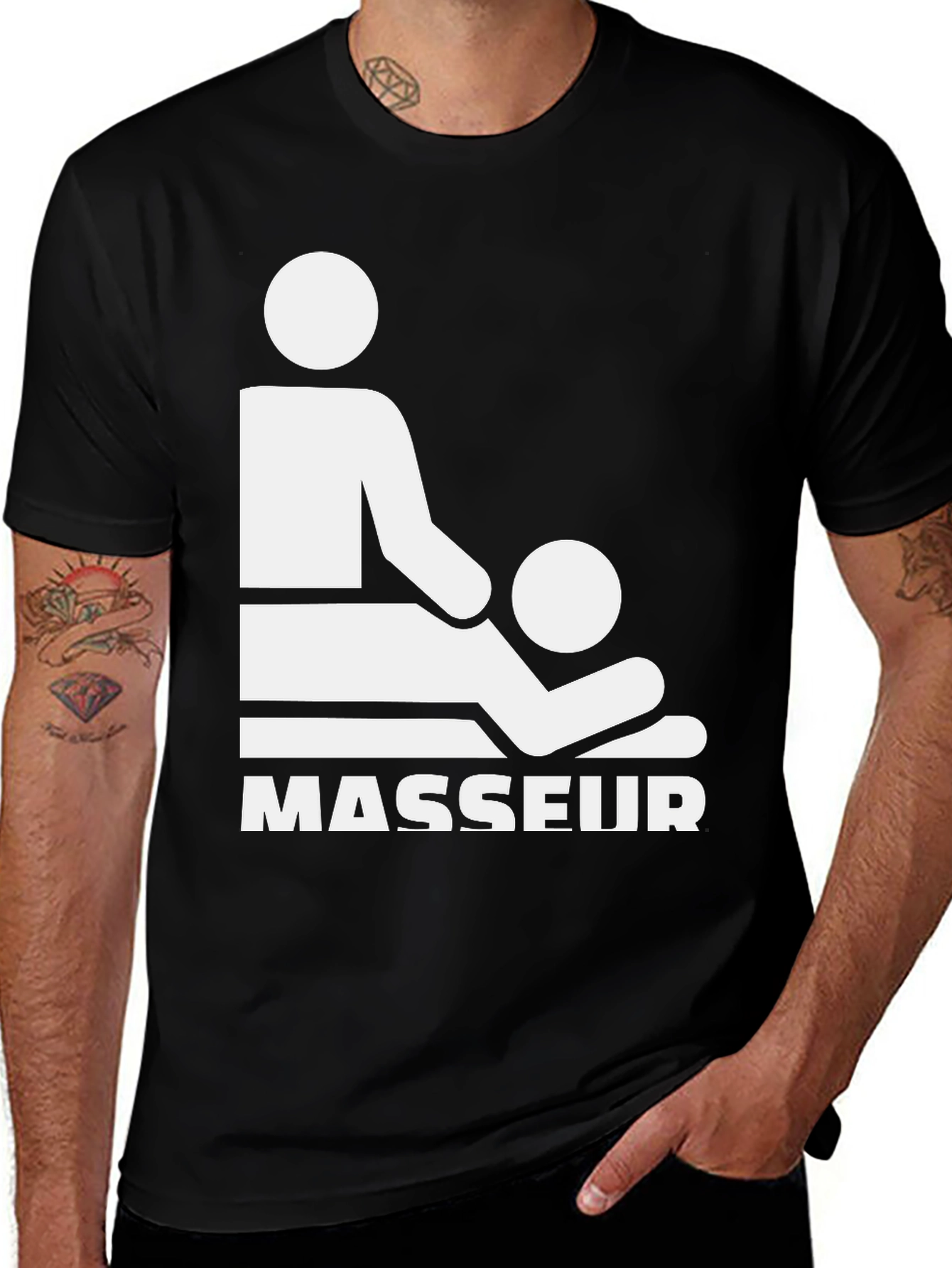 Variant 14 of Masseur T-Shirt - Funny Massage Therapist Gift