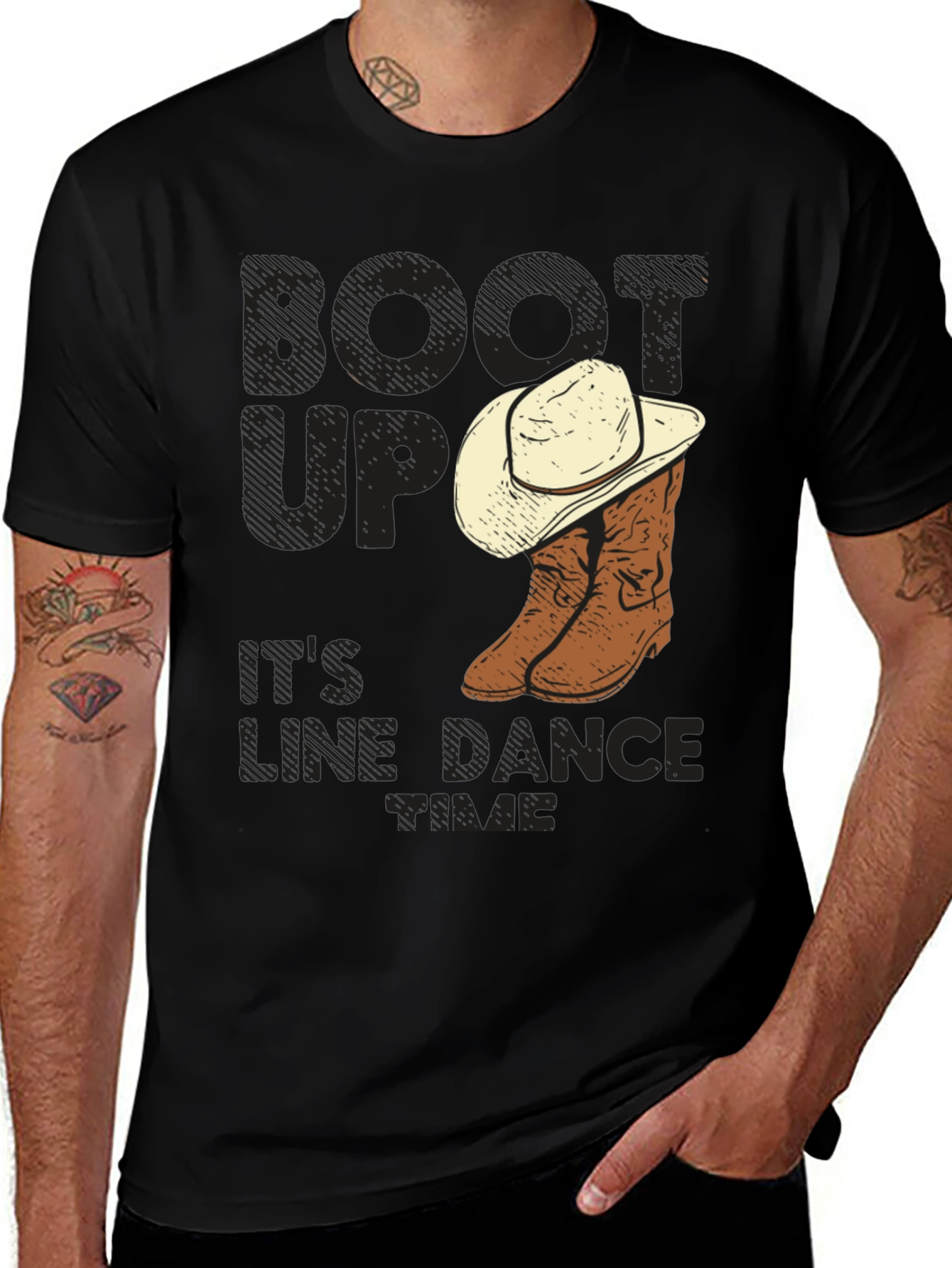 Variant 11 of Boot Up Line Dance T-Shirt