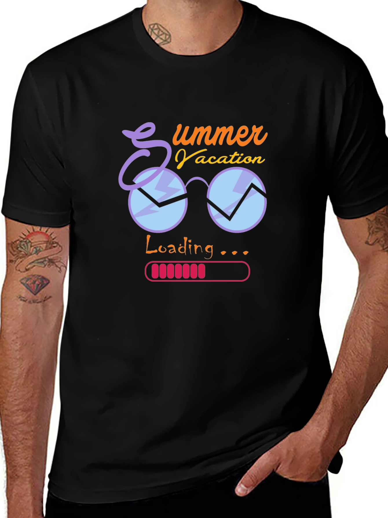 Summer Vacation Loading T-Shirt