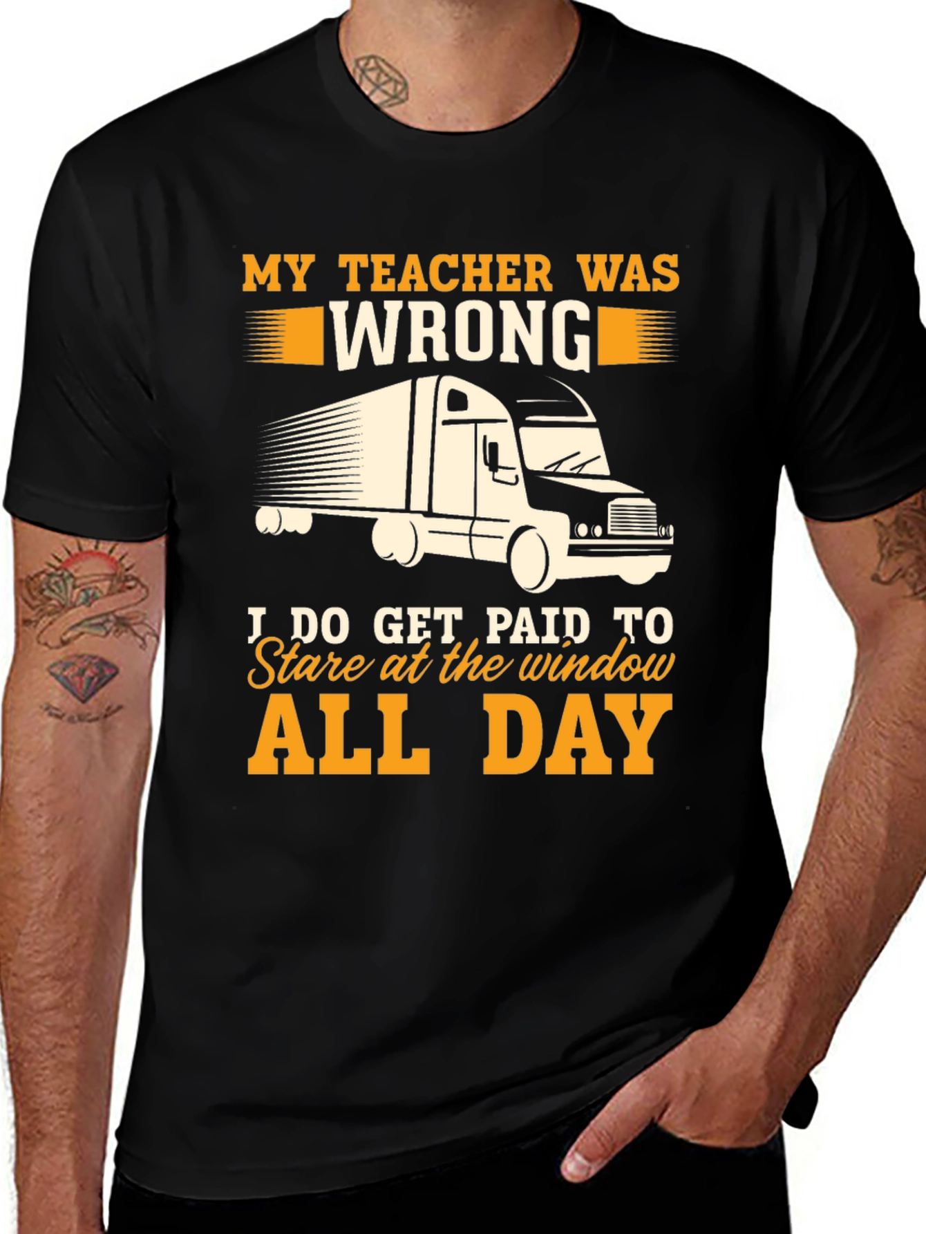 Variant 3 of Truck Driver Humor T-Shirt