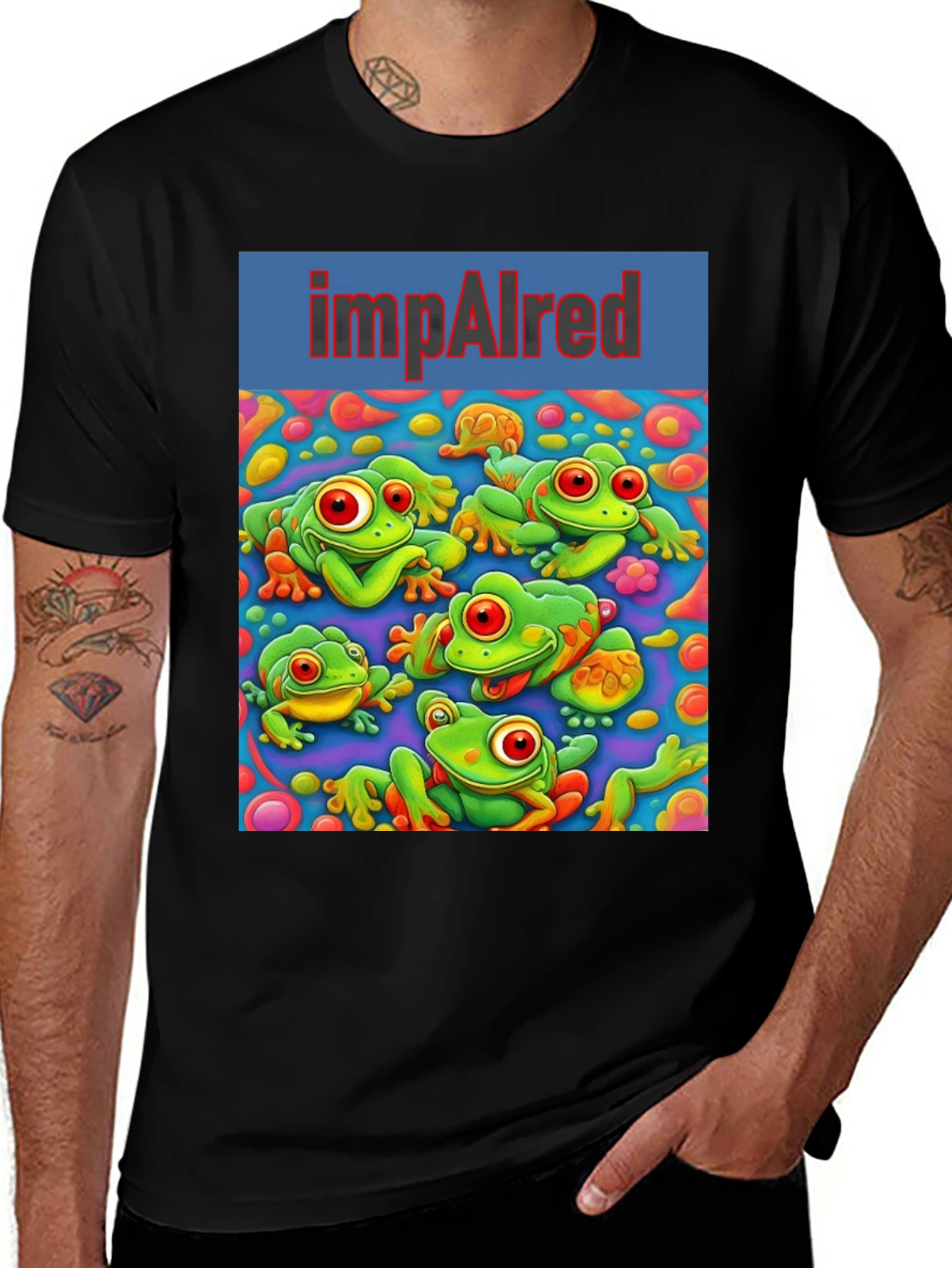 Variant 10 of Funky Frog T-Shirt - ImpAlred