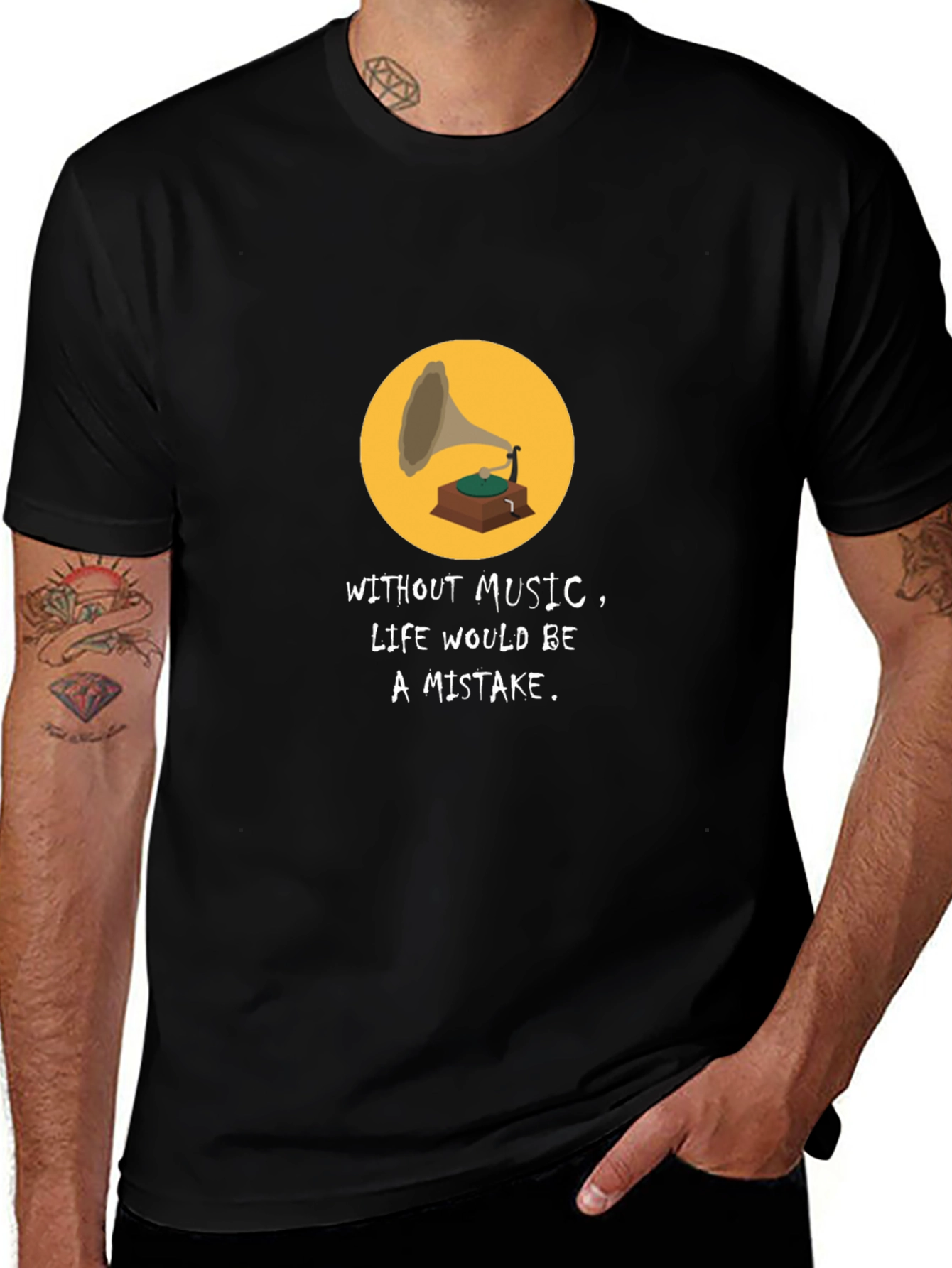Variant 24 of Music Lover T-Shirt - Inspirational Design