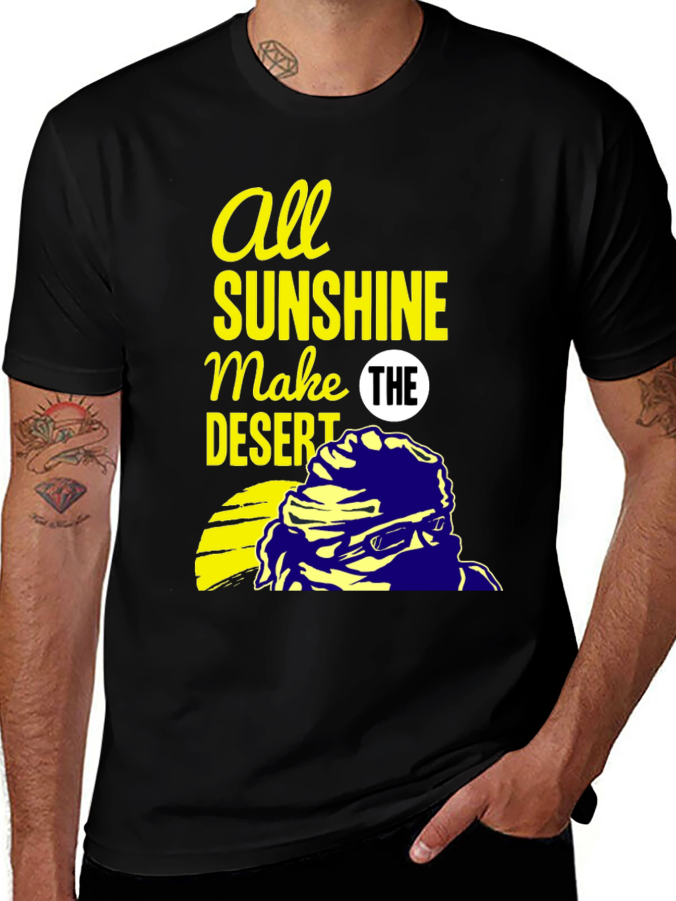 All Sunshine Makes the Desert Graphic Tee