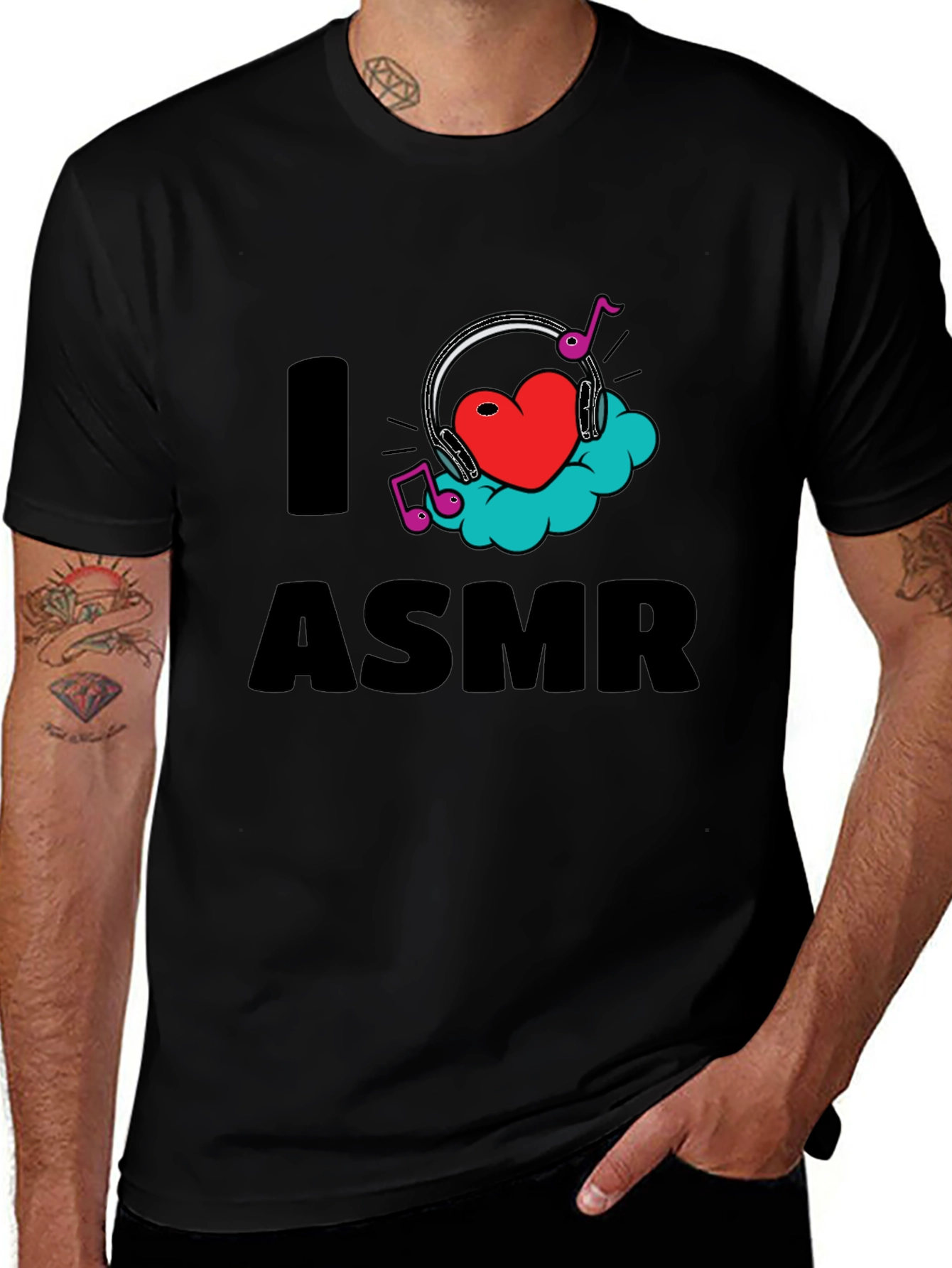 I Love ASMR T-Shirt - Relaxing Sounds Apparel