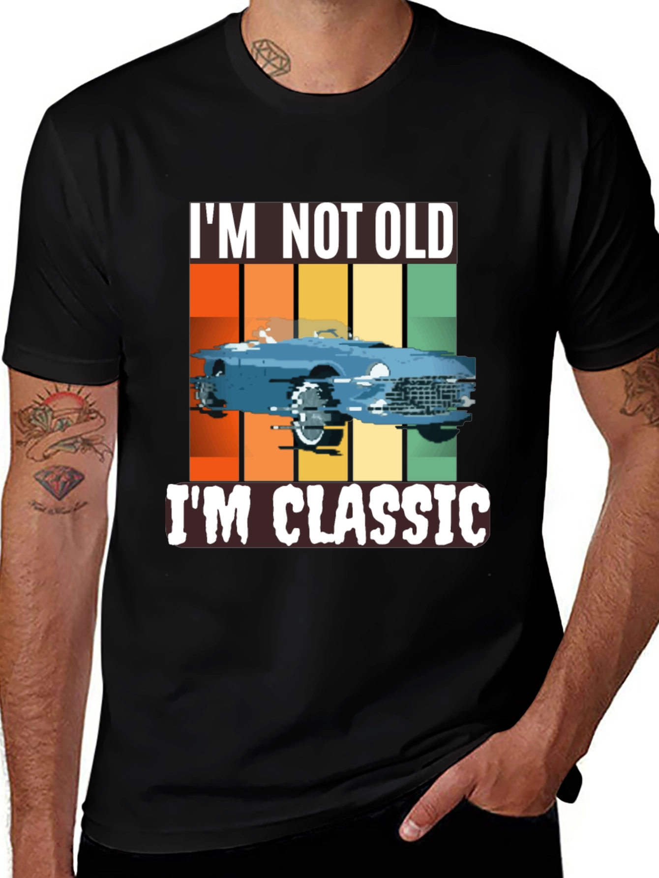 Variant 4 of Classic Car T-Shirt - I'm Not Old I'm Classic