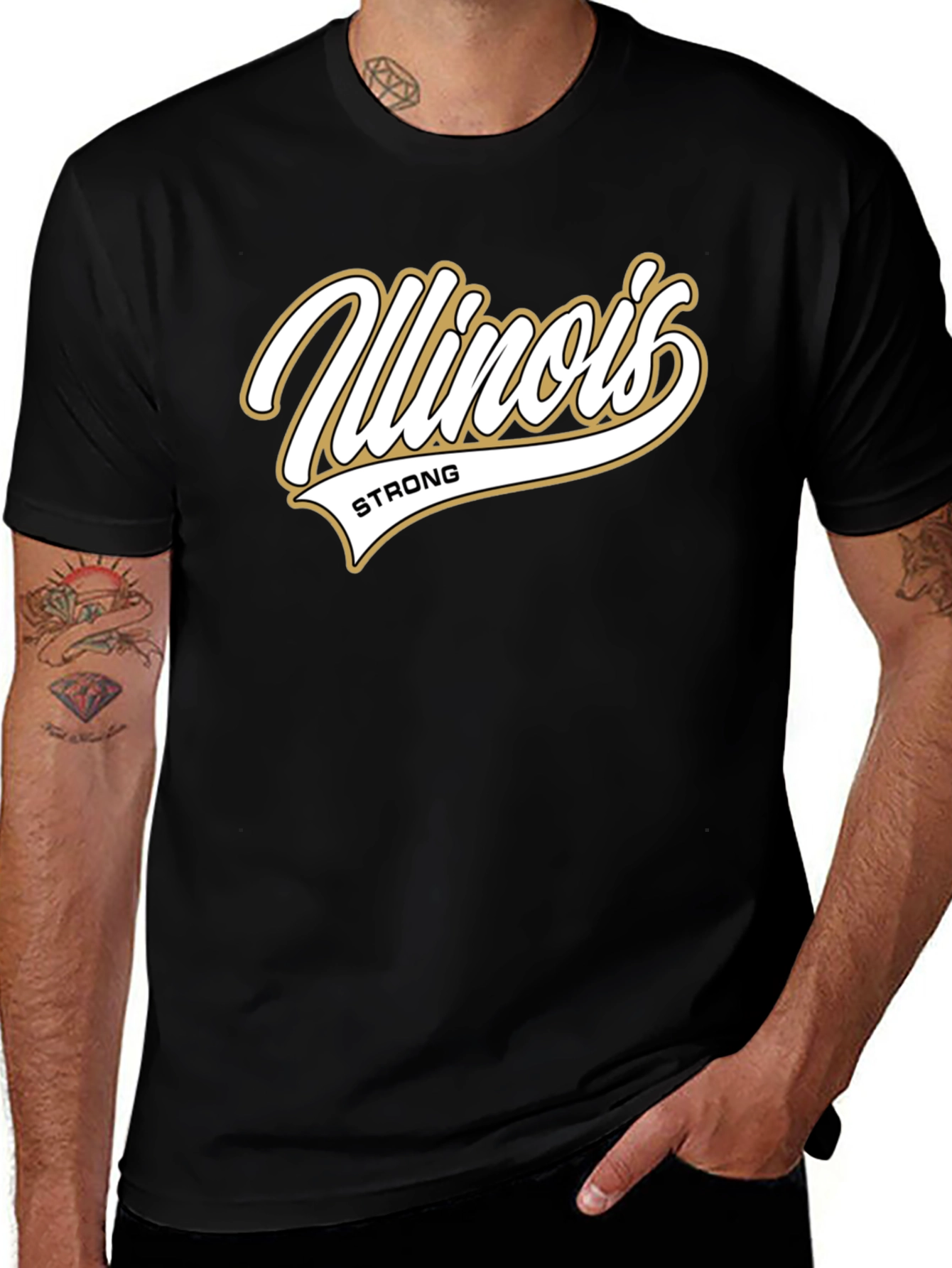Illinois Strong Graphic T-Shirt