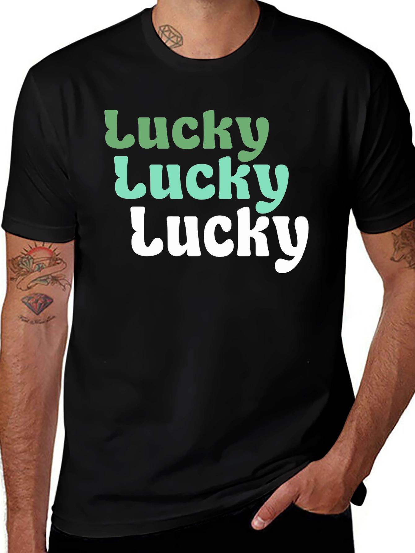 Variant 13 of Lucky T-Shirt: St. Patrick's Day Tee
