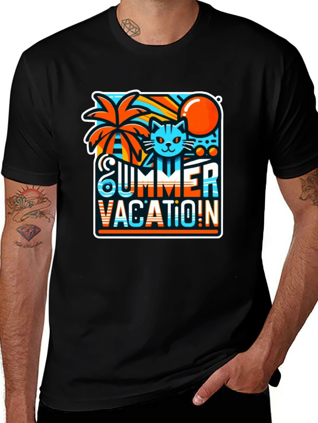 Variant 18 of Summer Vacation Graphic Tee
