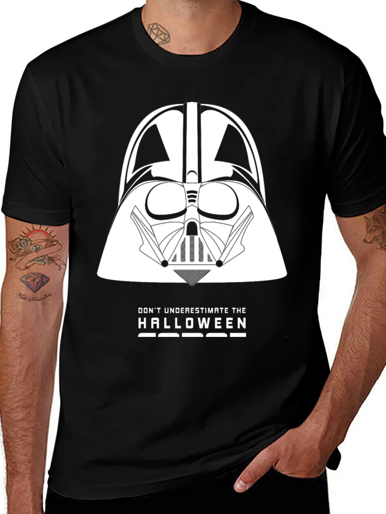 Darth Vader Halloween Graphic T-Shirt