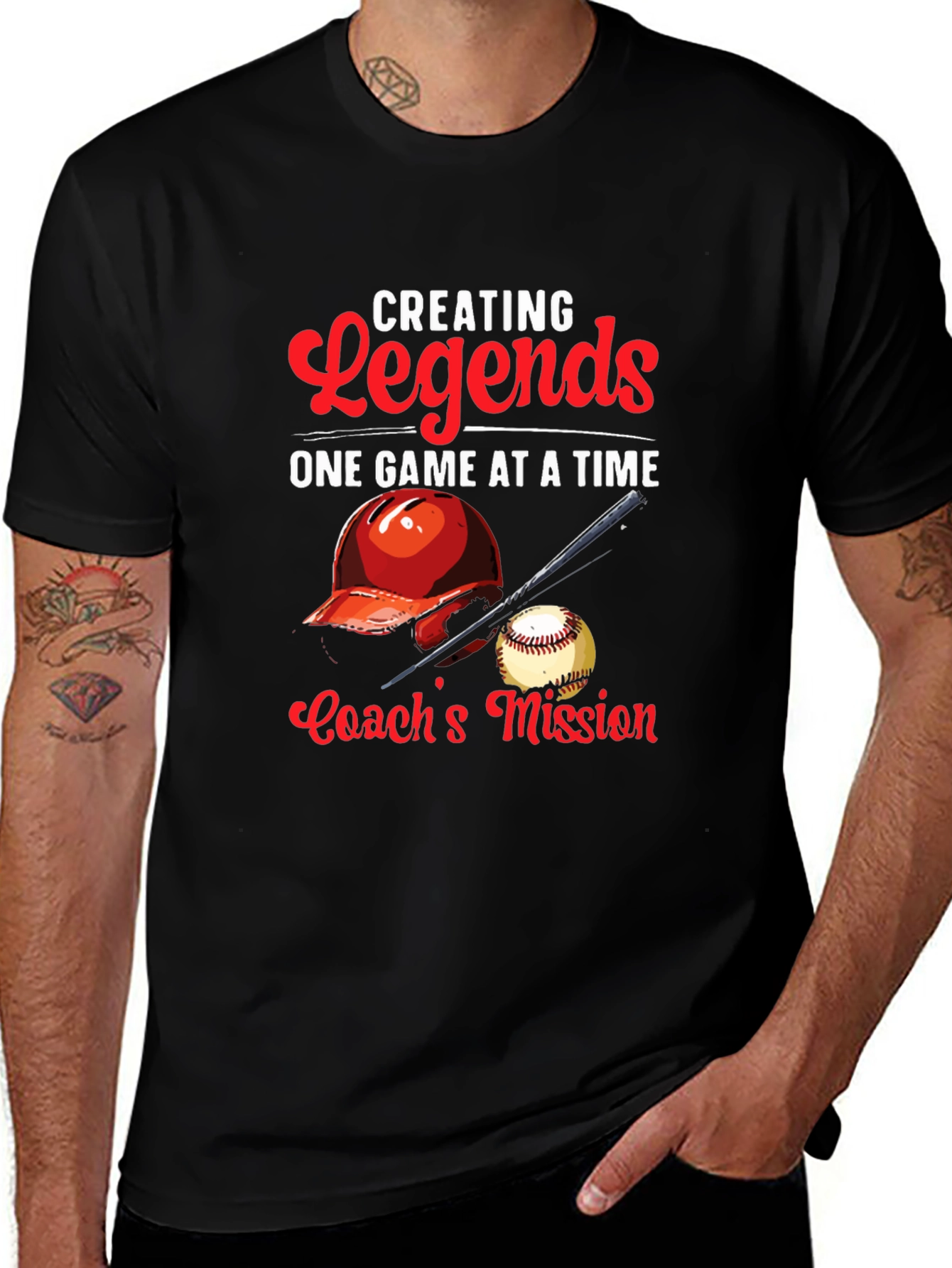 Variant 12 of Creating Legends Baseball T-Shirt