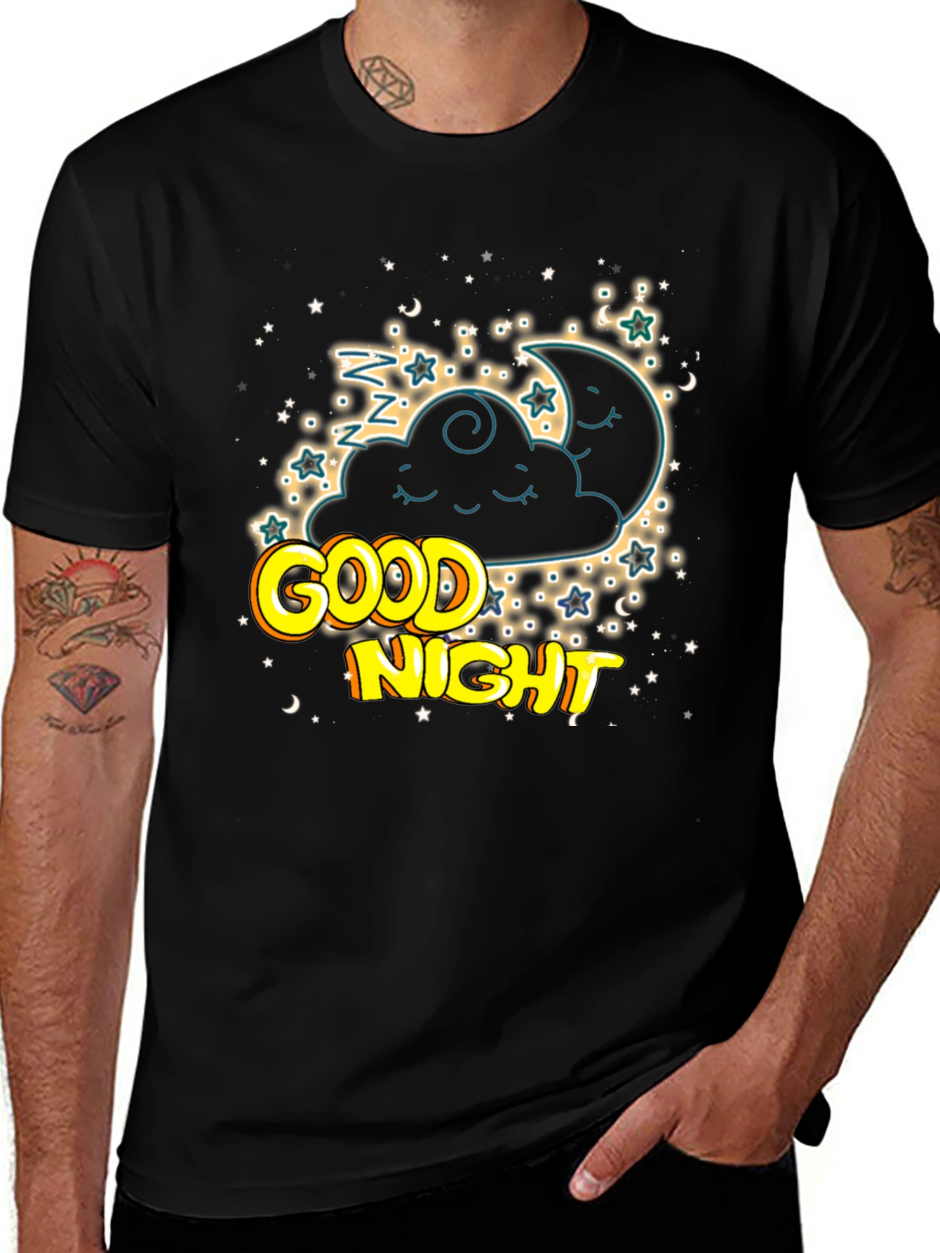 Variant 26 of Good Night Graphic Tee