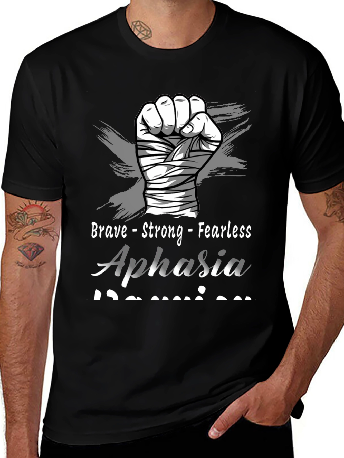 Brave Aphasia Awareness T-Shirt