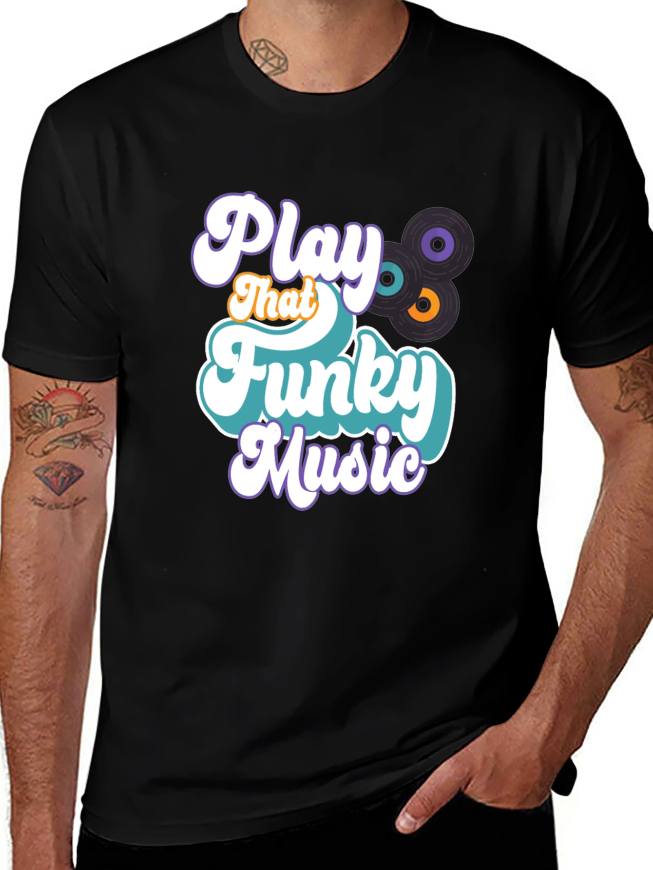 Variant 2 of Play That Funky Music Graphic Tee