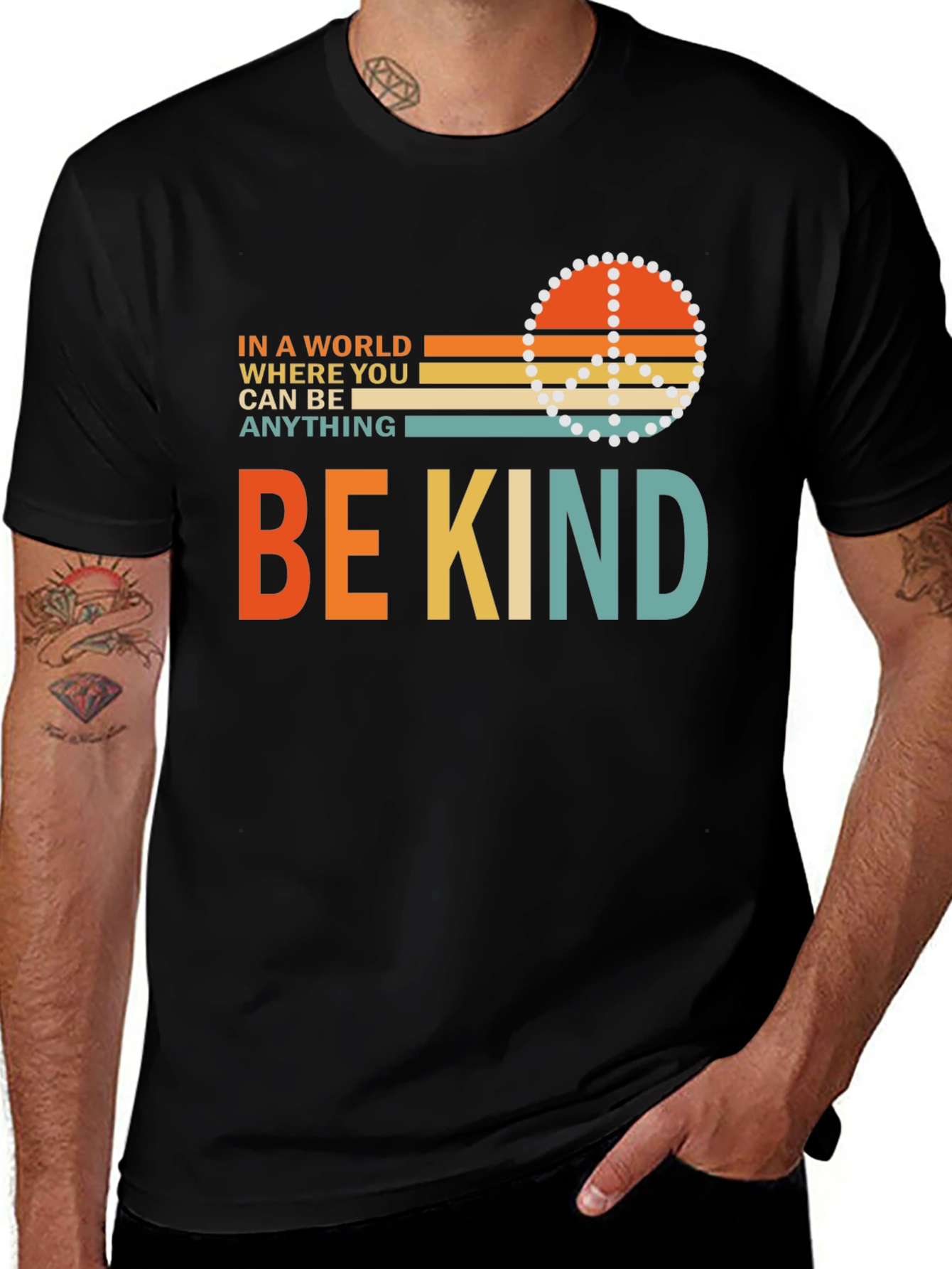 Be Kind Retro Graphic Tee