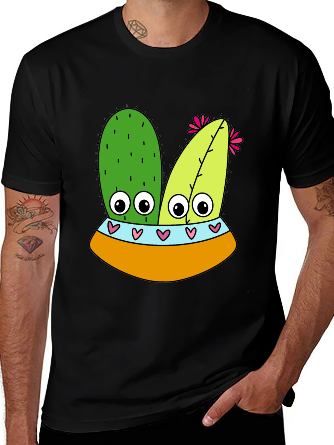 Variant 28 of Cute Cactus Lover T-Shirt