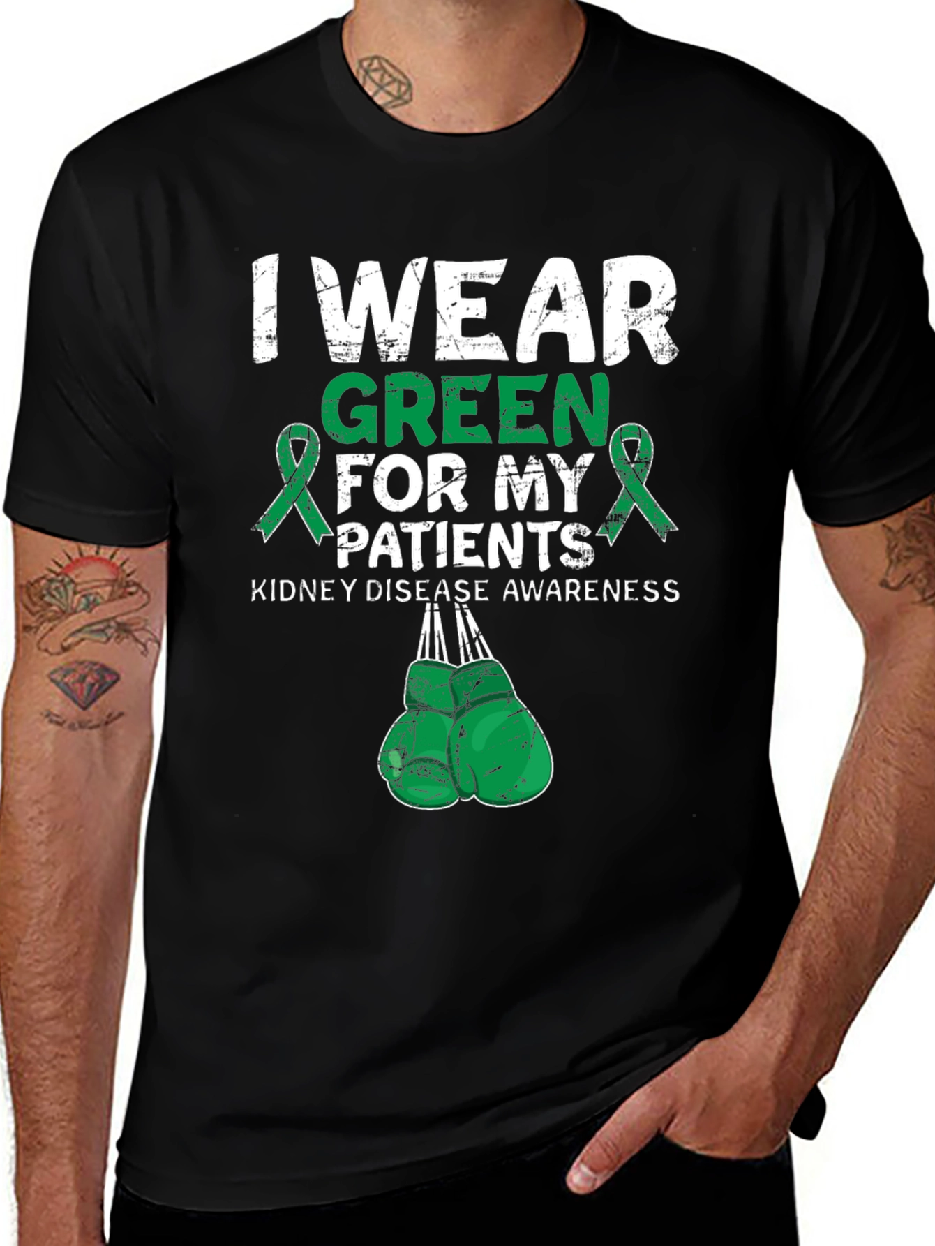 Variant 28 of Kidney Disease Awareness Graphic T-Shirt