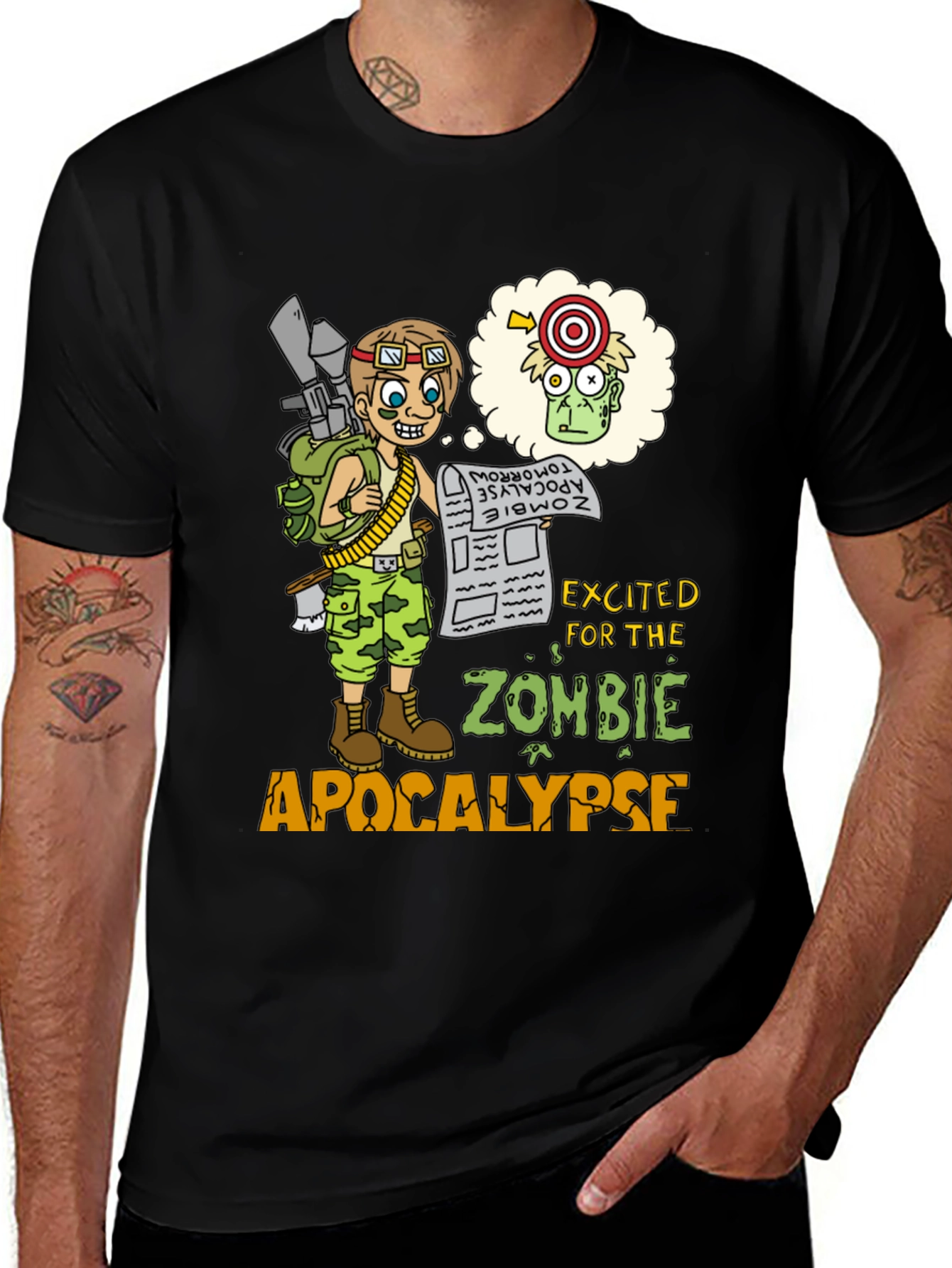 Variant 11 of Zombie Apocalypse Ready T-Shirt
