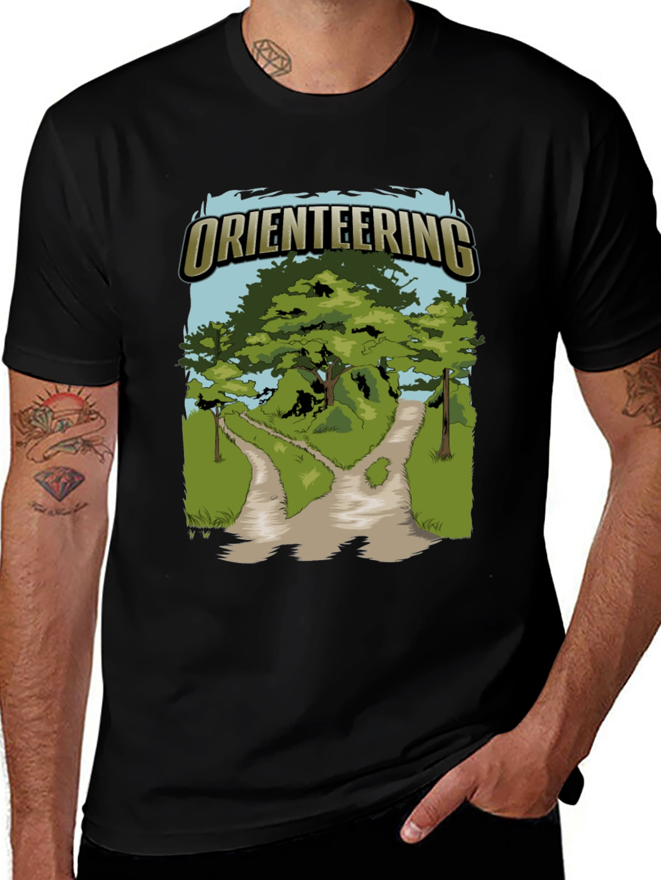Variant 11 of Orienteering Adventure T-Shirt
