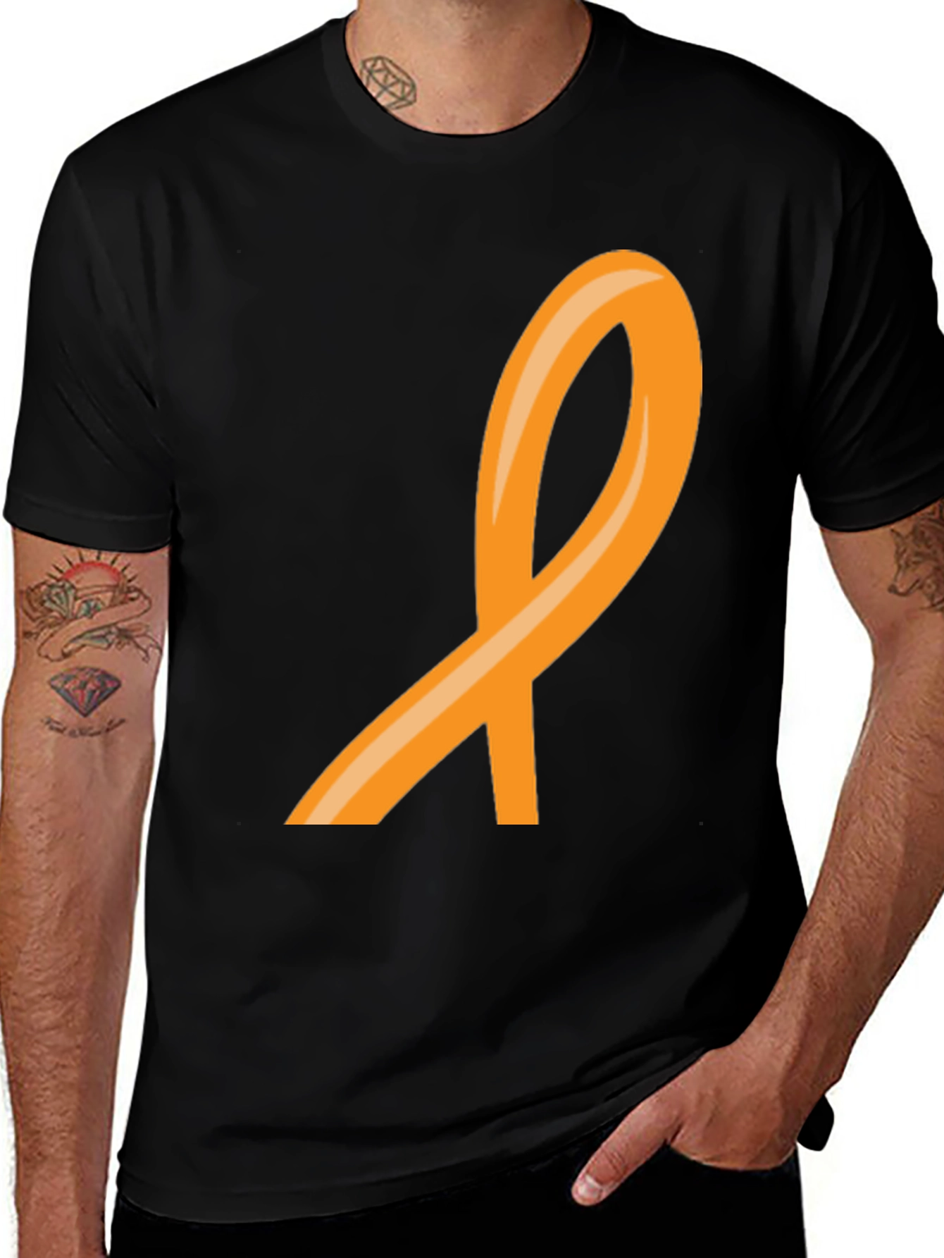 Variant 27 of Awareness Ribbon T-Shirt - Show Your Support