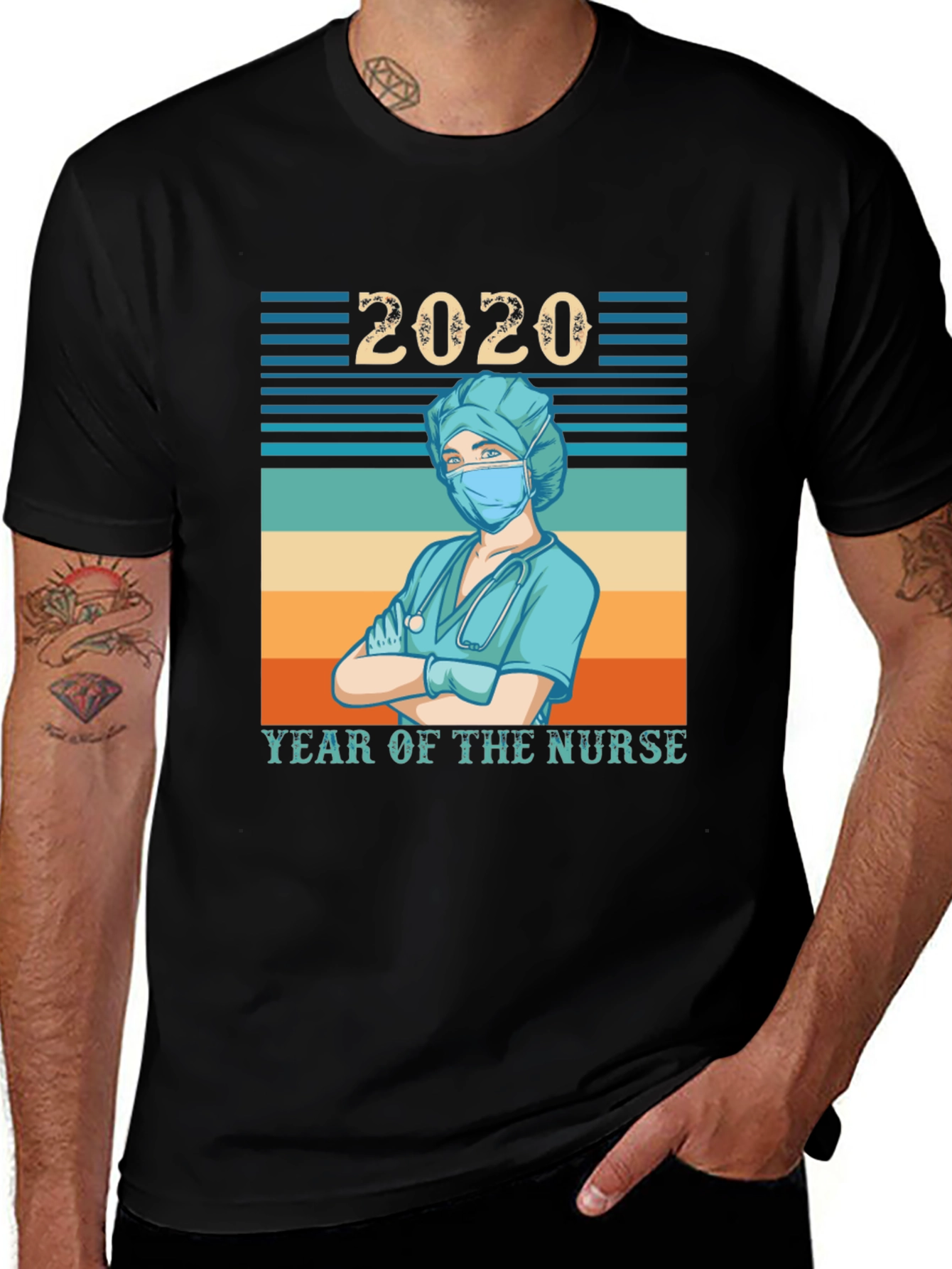 Variant 23 of 2020 Year of the Nurse T-Shirt